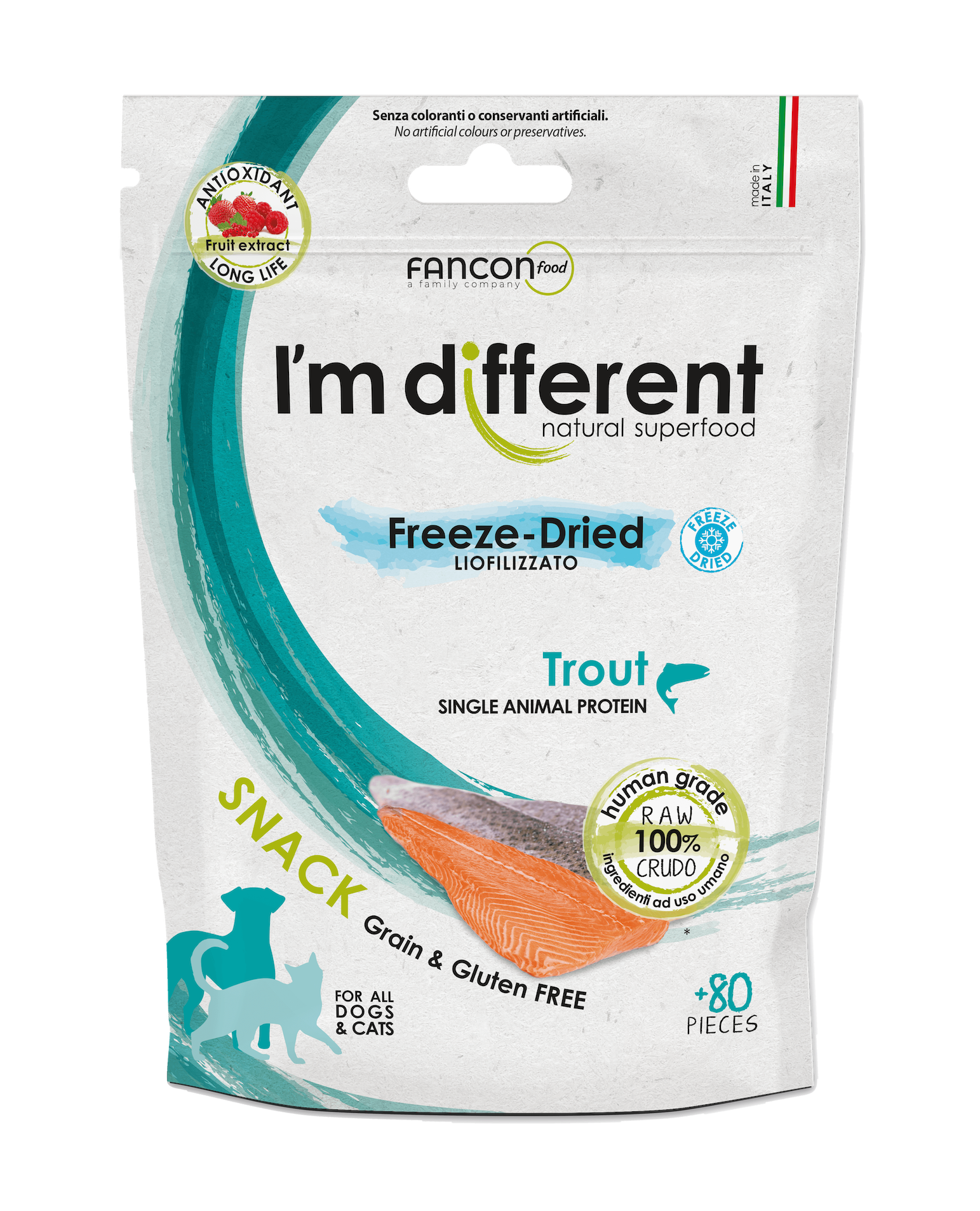 Diff Snack Trout (upėtakis) 40 g