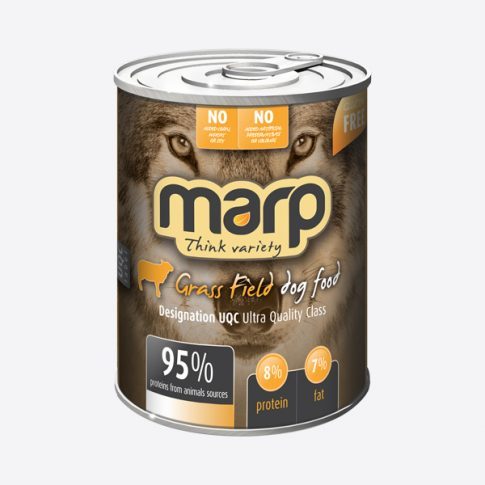 MARP Grass Field Variety – konservai šunims – 400g