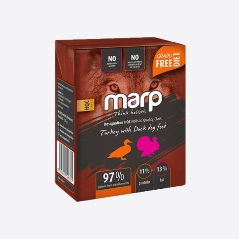 MARP Turkey with Duck – kalakutienos ir antienos konservas šunims – 375g