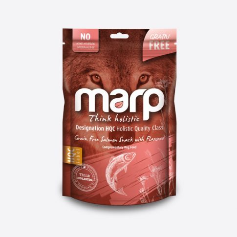 Marp Holistic – skanėstai su lašiša ir linų sėmenimis – 150g