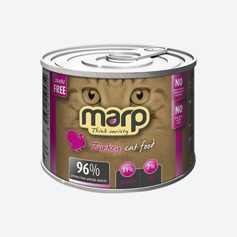 Marp Variety Turkey Cat – kalakutienos konservas katėms – 200g