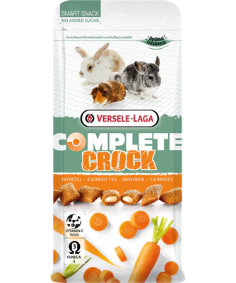 Crock complete carrot skanėstai graužikams su morkom 50g