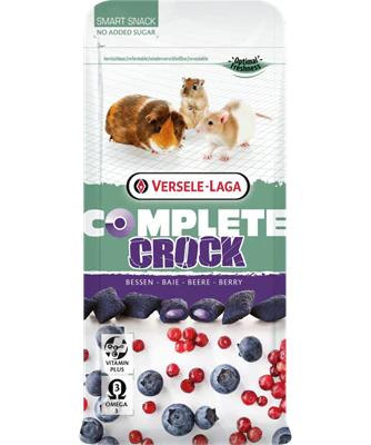 Crock complete carrot skanėstai graužikams su uogom 50g.
