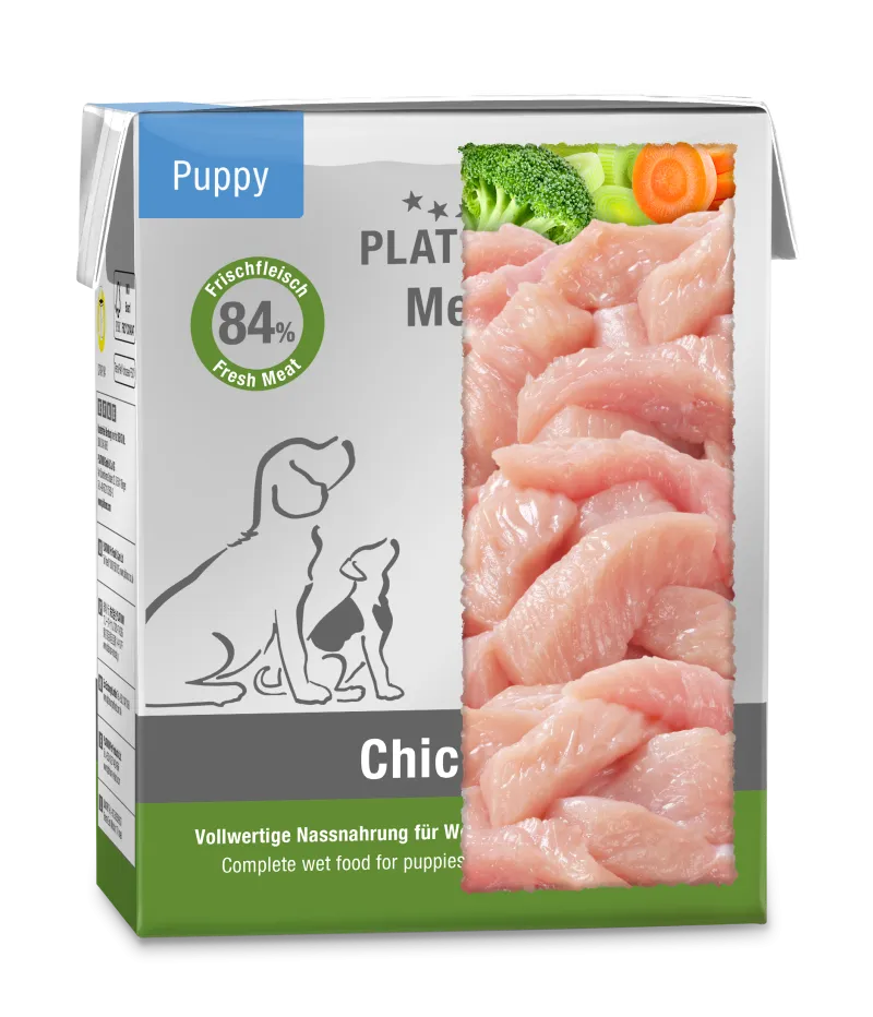 Platinum paštetas Puppy su vištiena