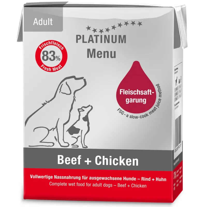 Platinum menu mix