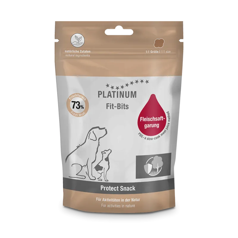 Platinum Fit-Bits Protect - skanėstai šunims su vištiena