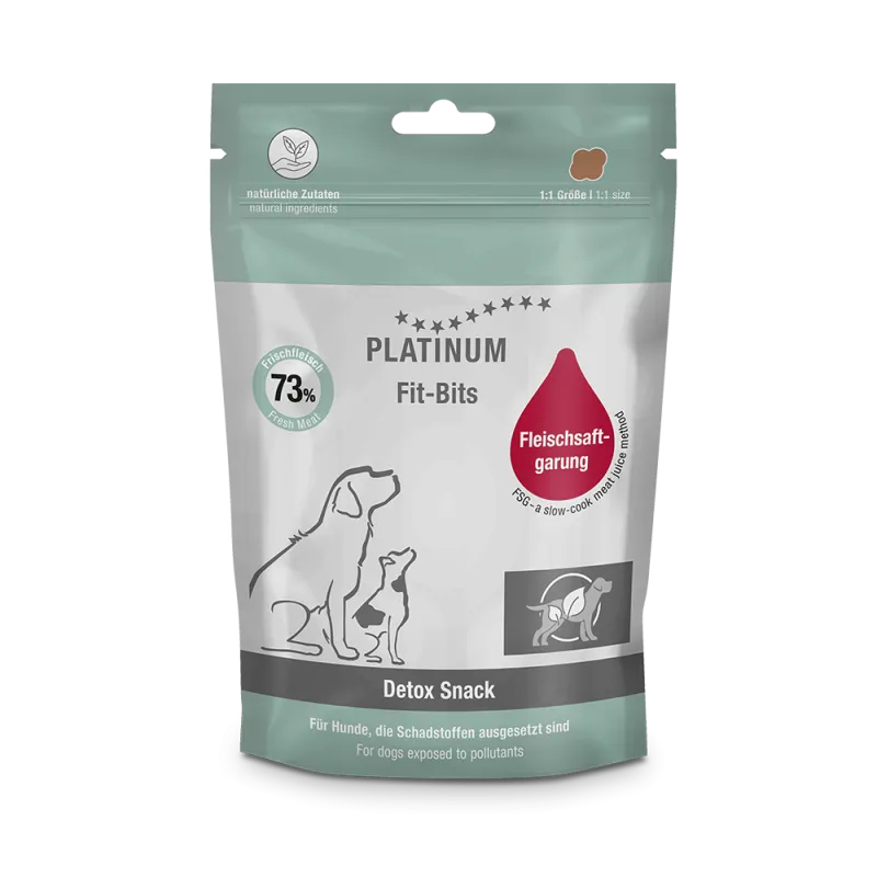 Platinum Fit-Bits Detox - skanėstai šunims su vištiena