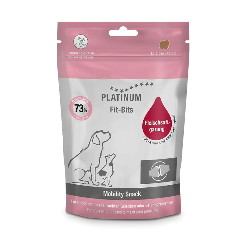 Platinum Fit-Bits Mobility - skanėstai šunims su vištiena