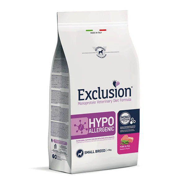 Exclusion Hypoallergenic  maistas mažų veislių šunims 2kg