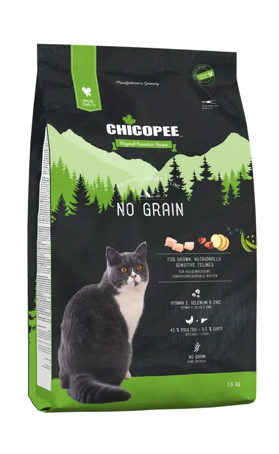 Chicopee HNL Holistic Nature Line No Grain su paukštiena 1,5 kg