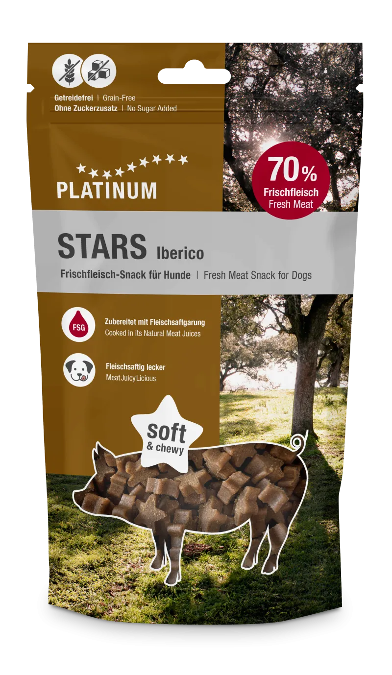 PLATINUM Stars Iberico skanėstai šunims 185g