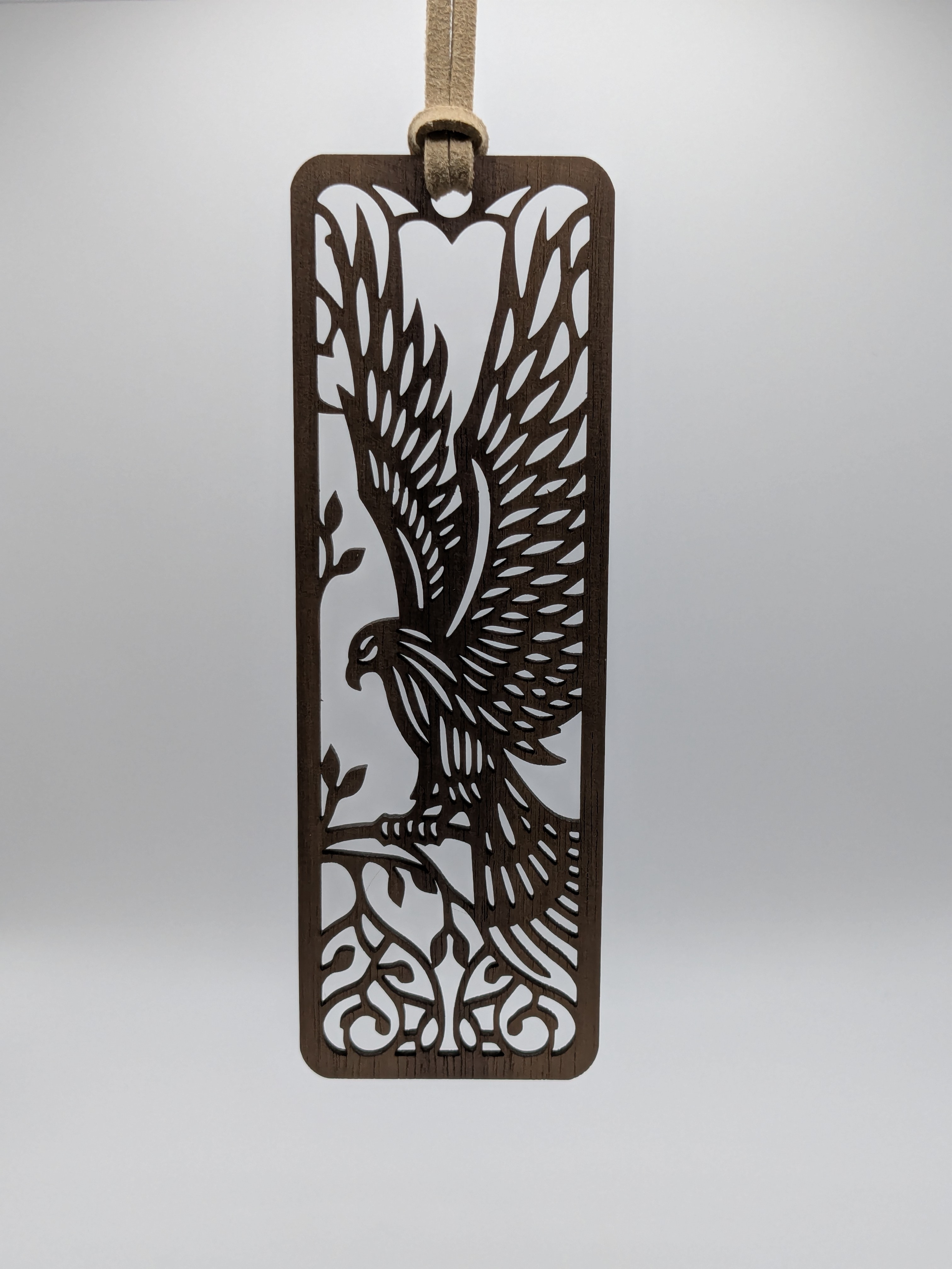 Marque-page en bois Aigle