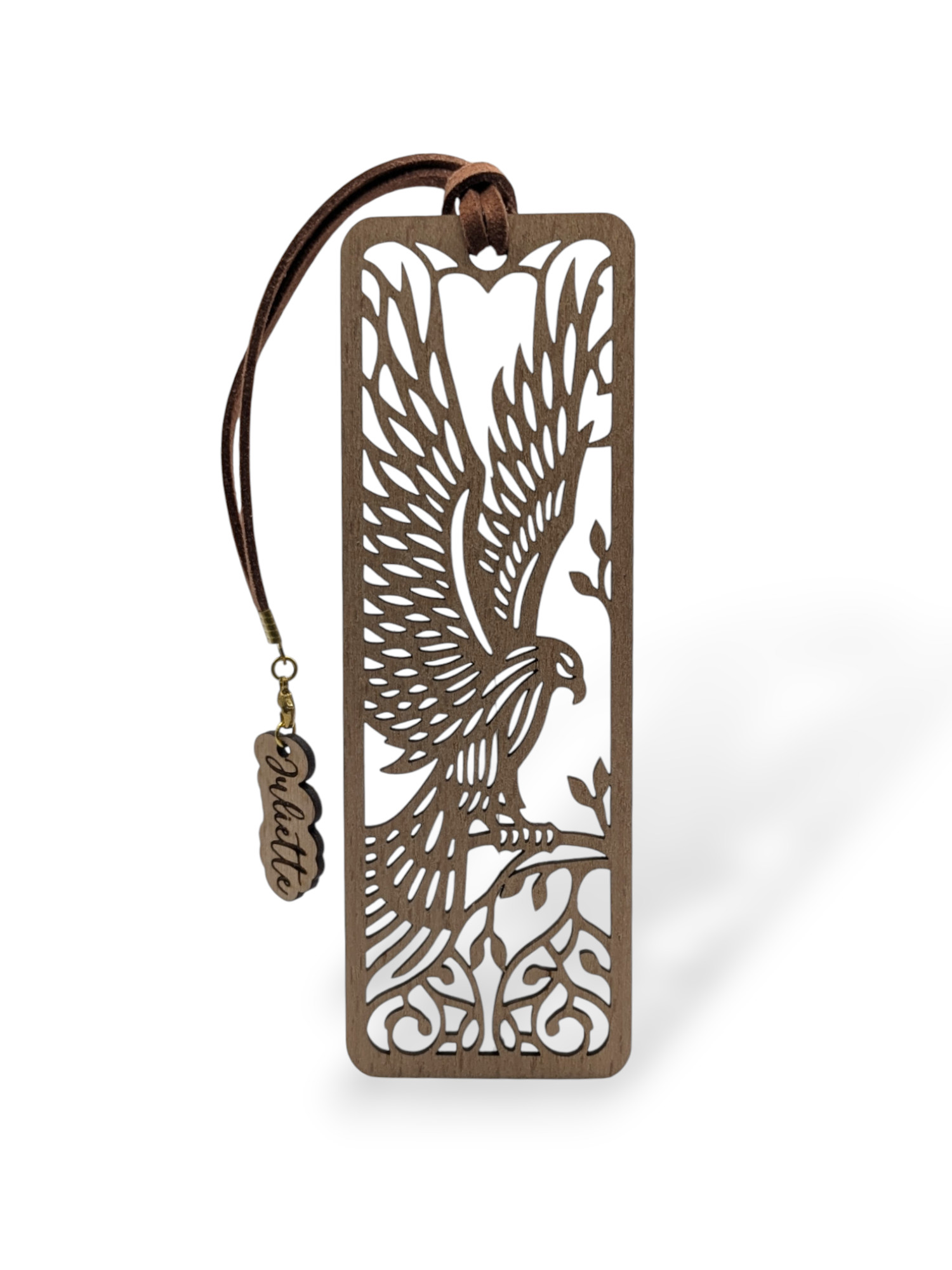 Marque-page en bois Aigle