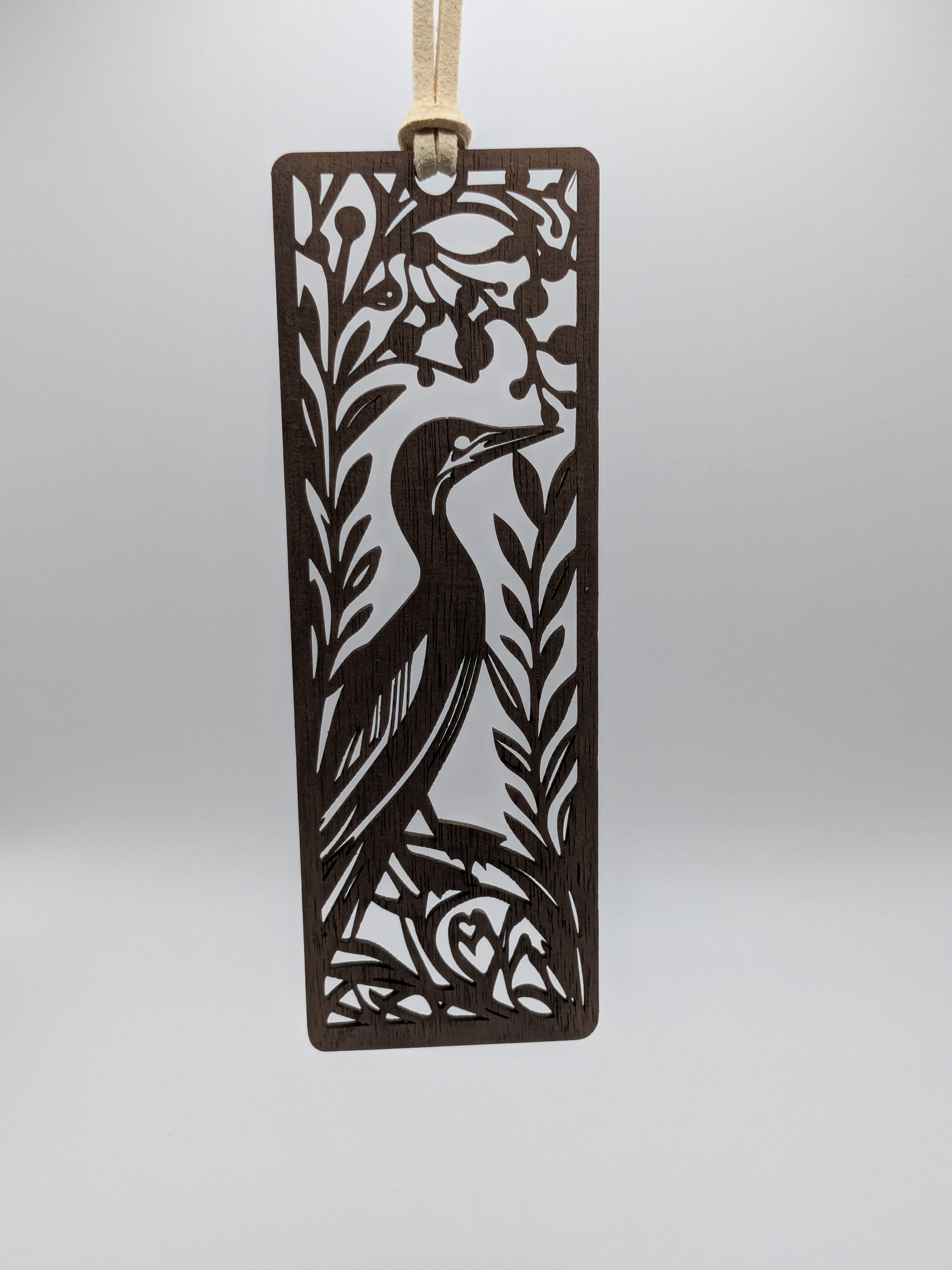 Marque-page en bois Fou de Bassan