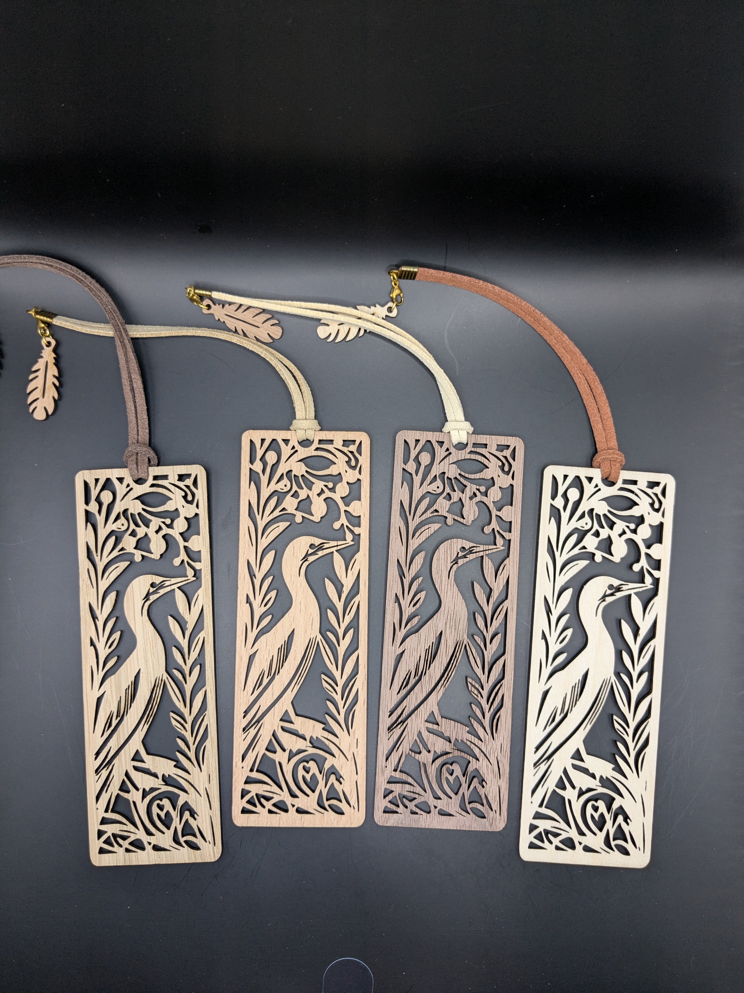 Marque-page en bois Fou de Bassan