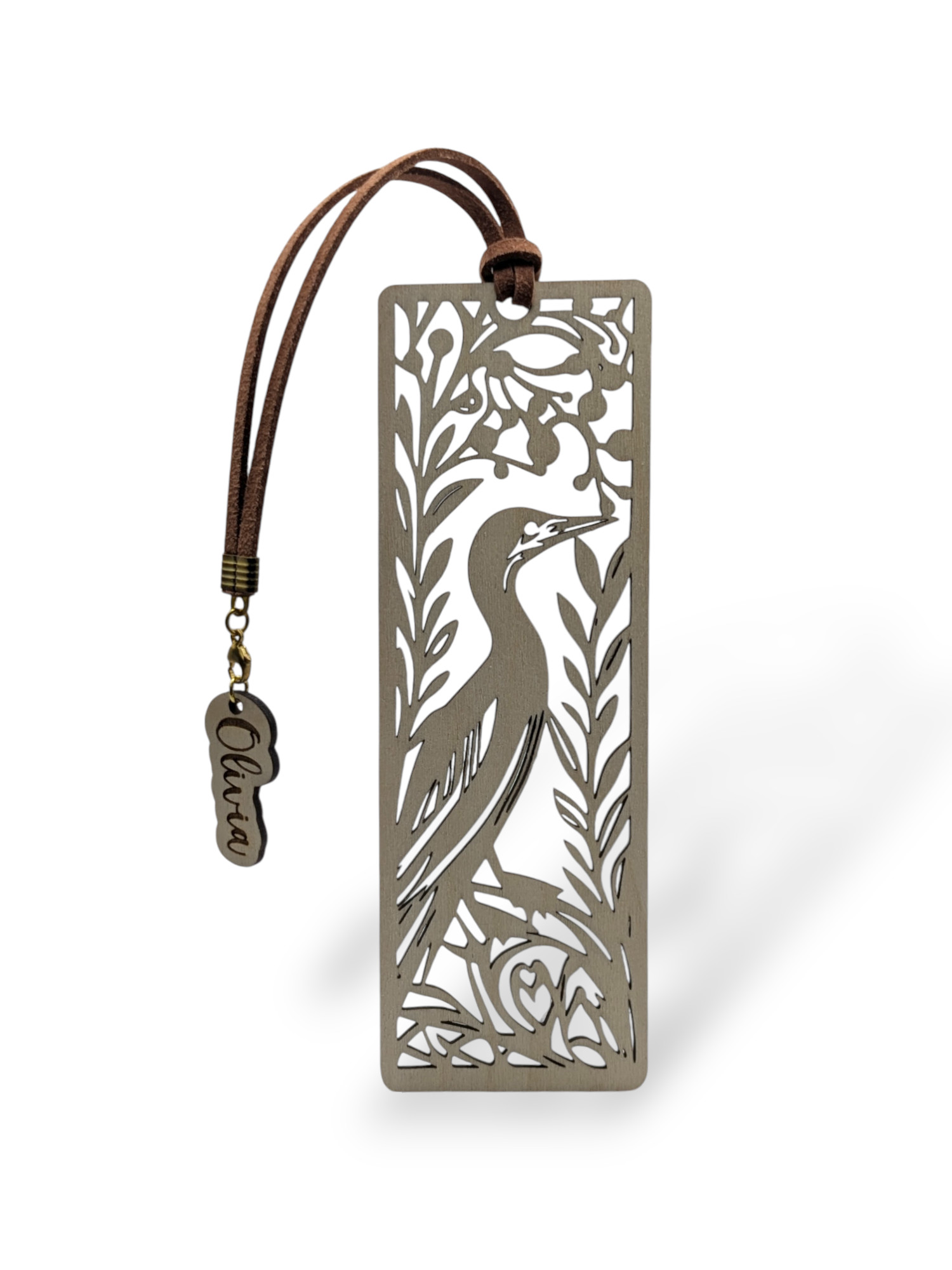 Marque-page en bois Fou de Bassan