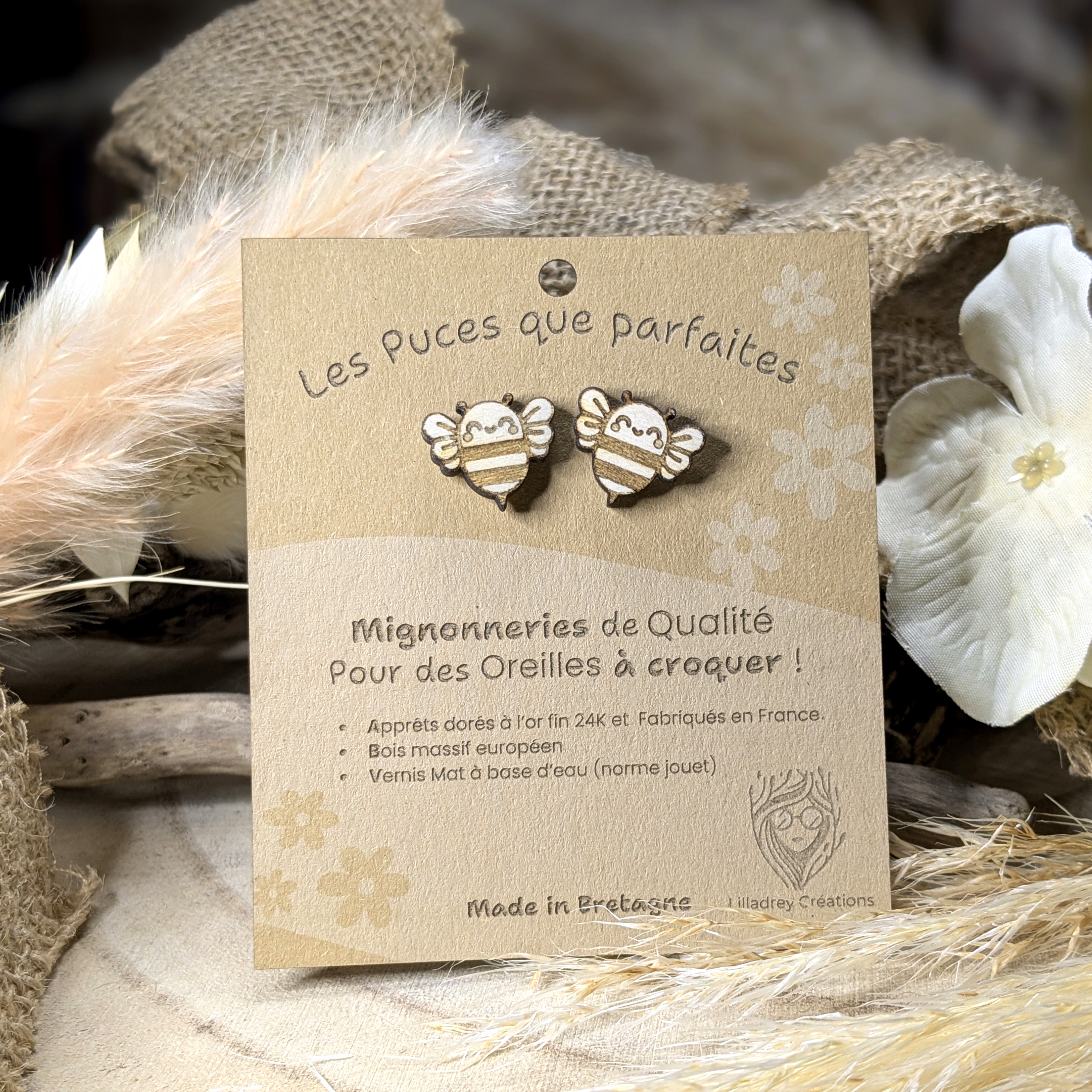 Puces d’Oreilles Abeilles