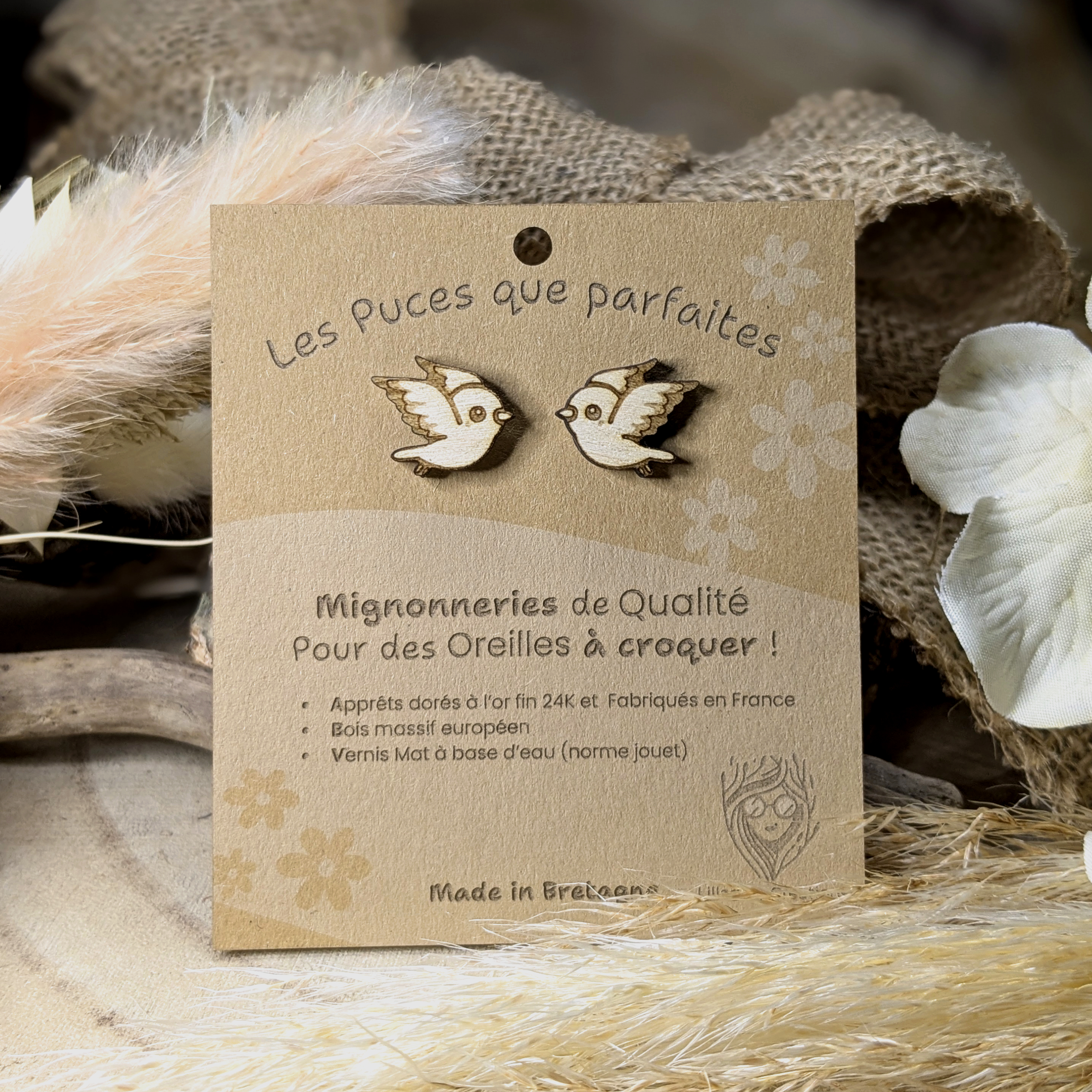 Puces d’Oreilles Mouettes