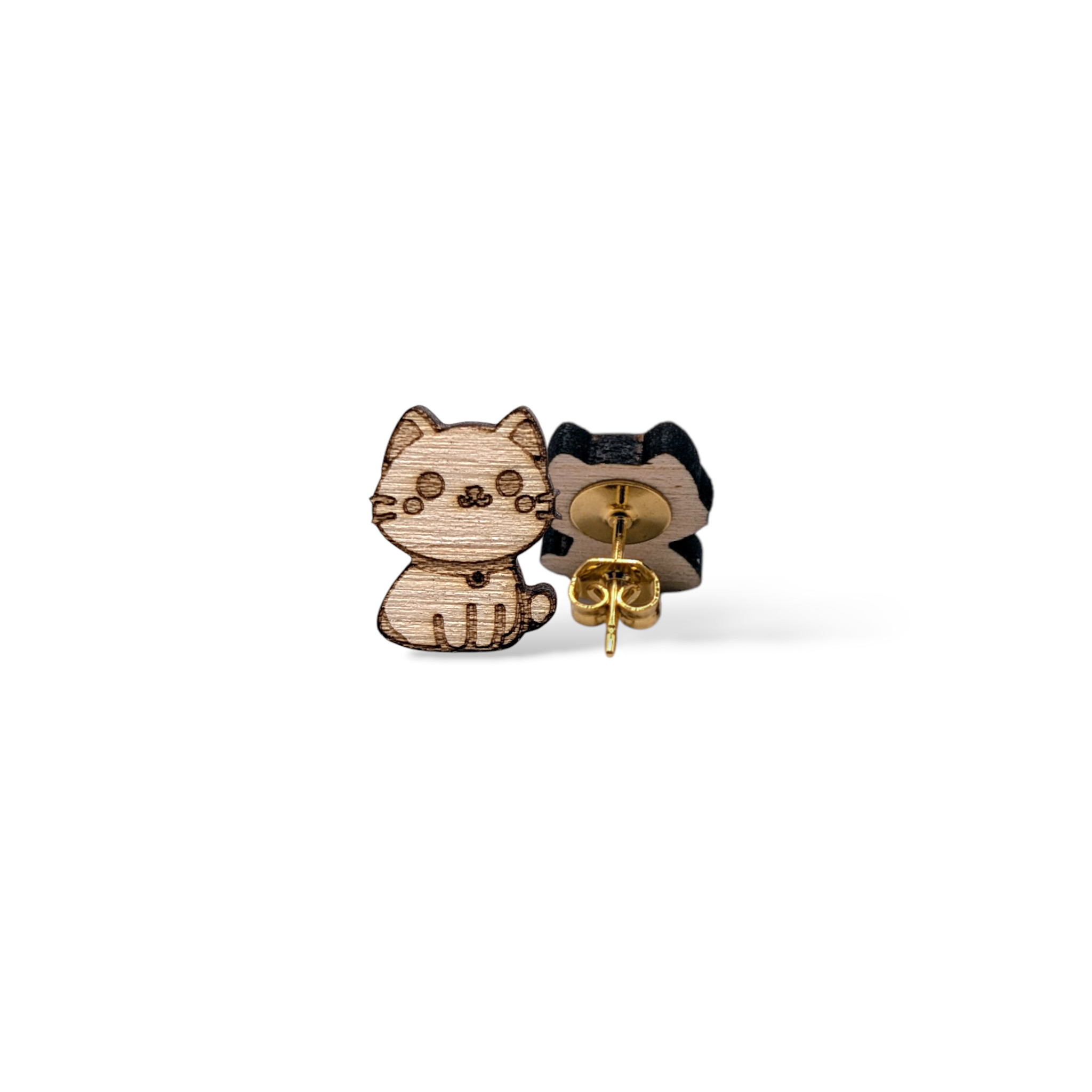 Puces d’Oreilles Chats Assis