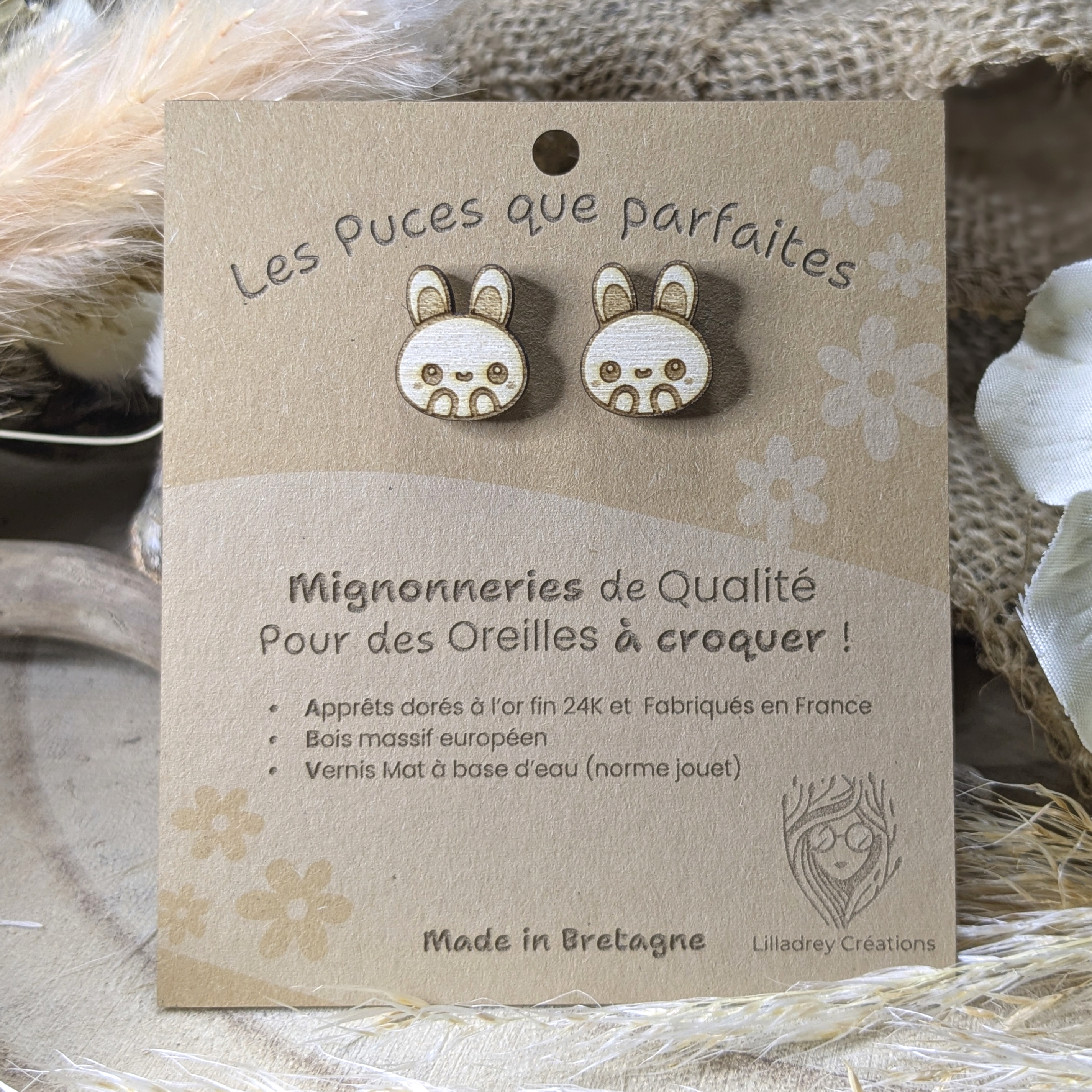 Puces d’Oreilles Lapins