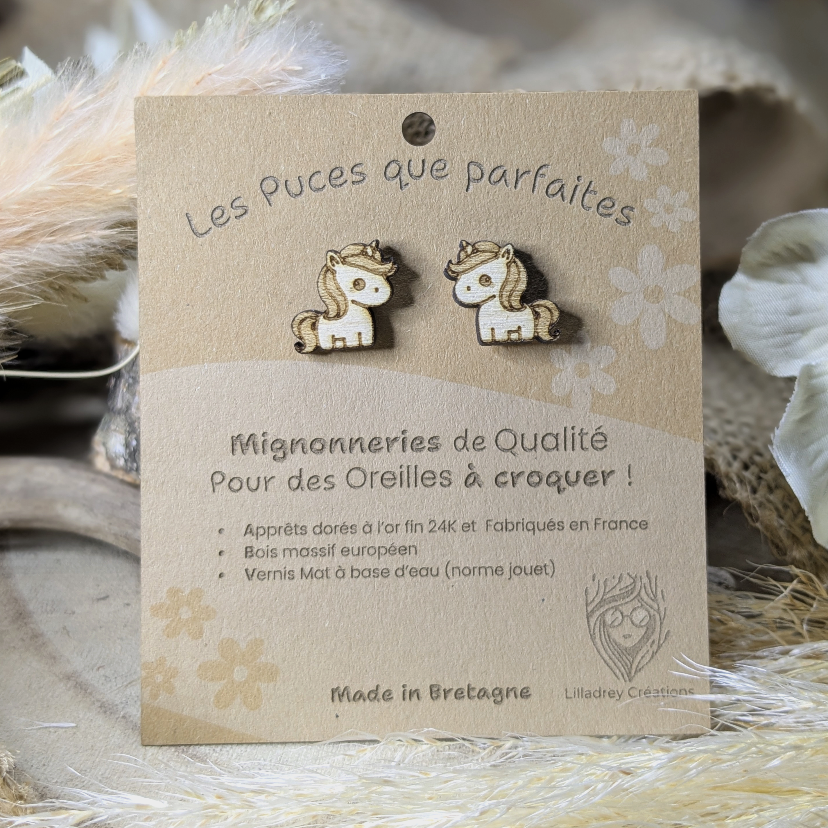 Puces d’Oreilles Licornes