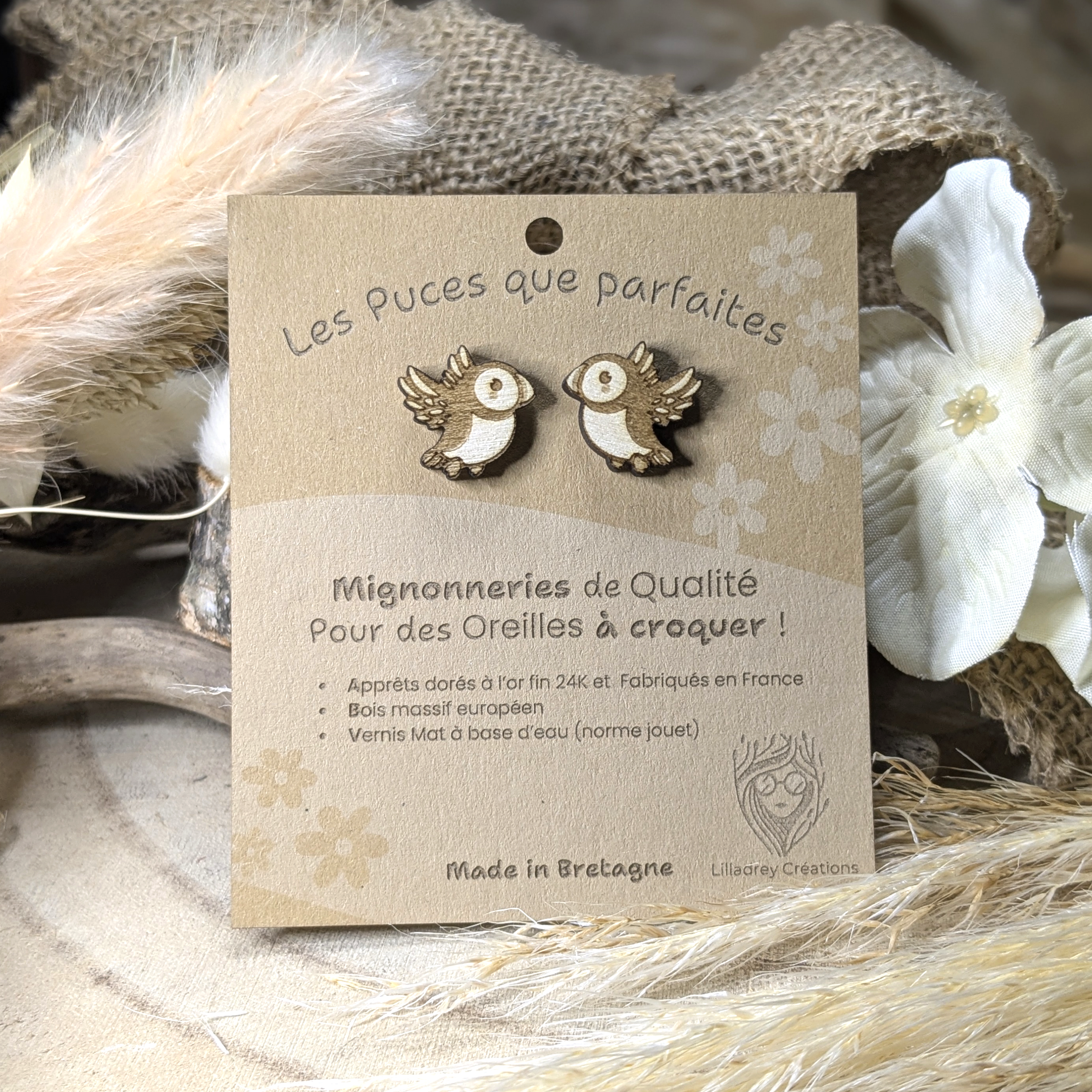 Puces d’Oreilles Macareux