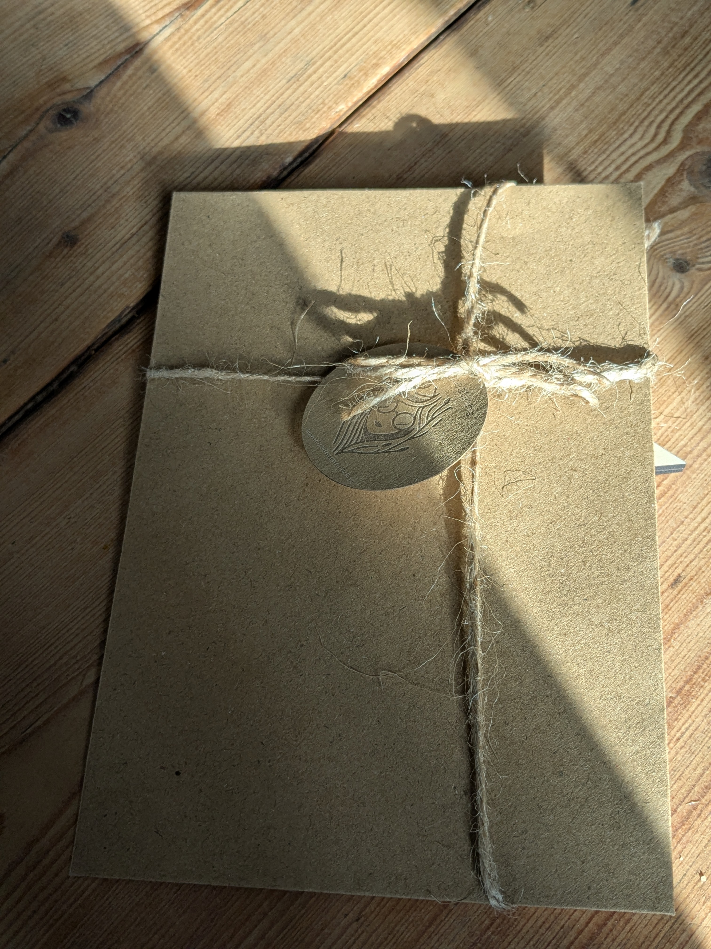 Carte en Bois "I Louve You"