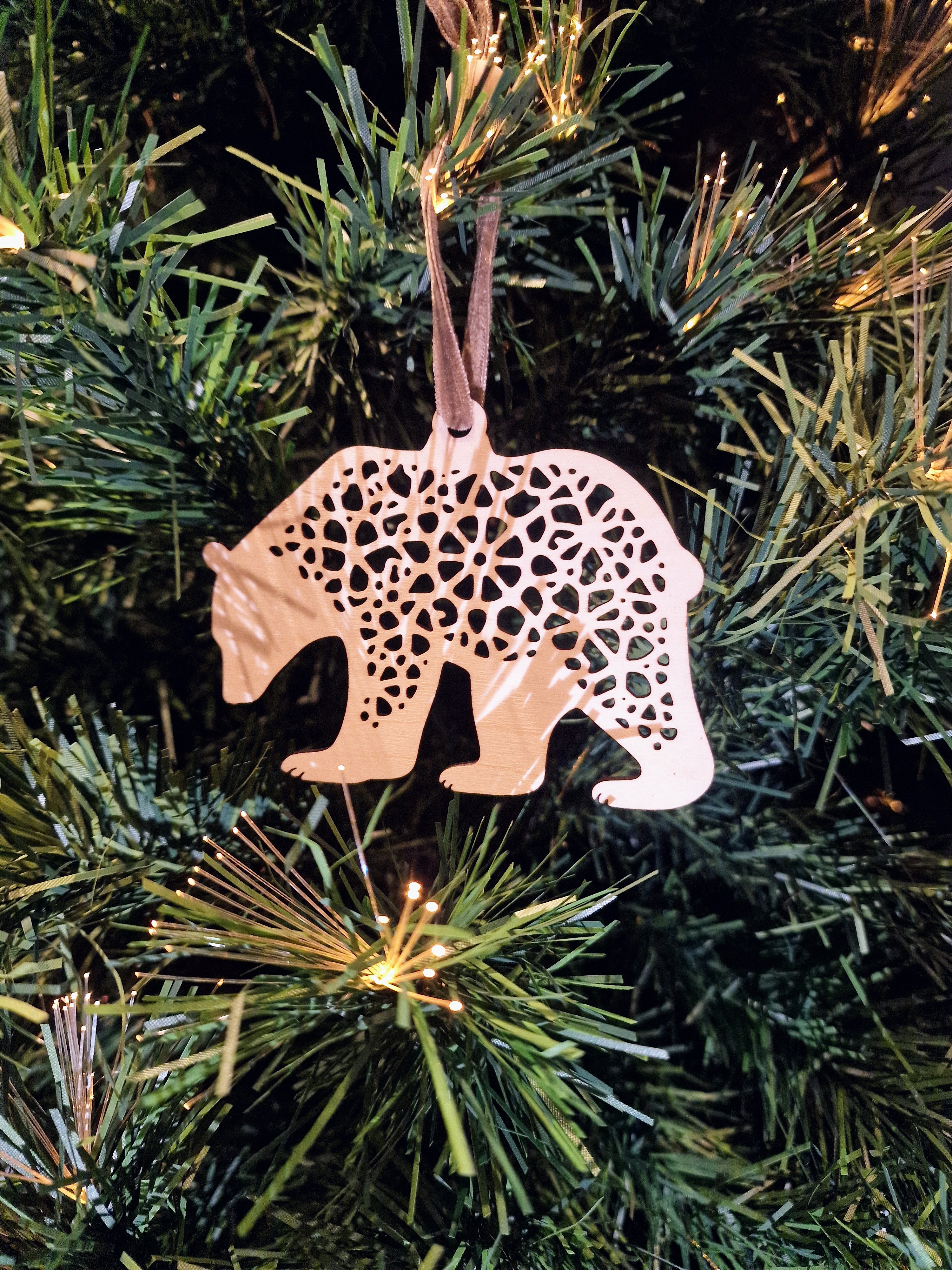 Sujet de Noël -  L'ours polaire