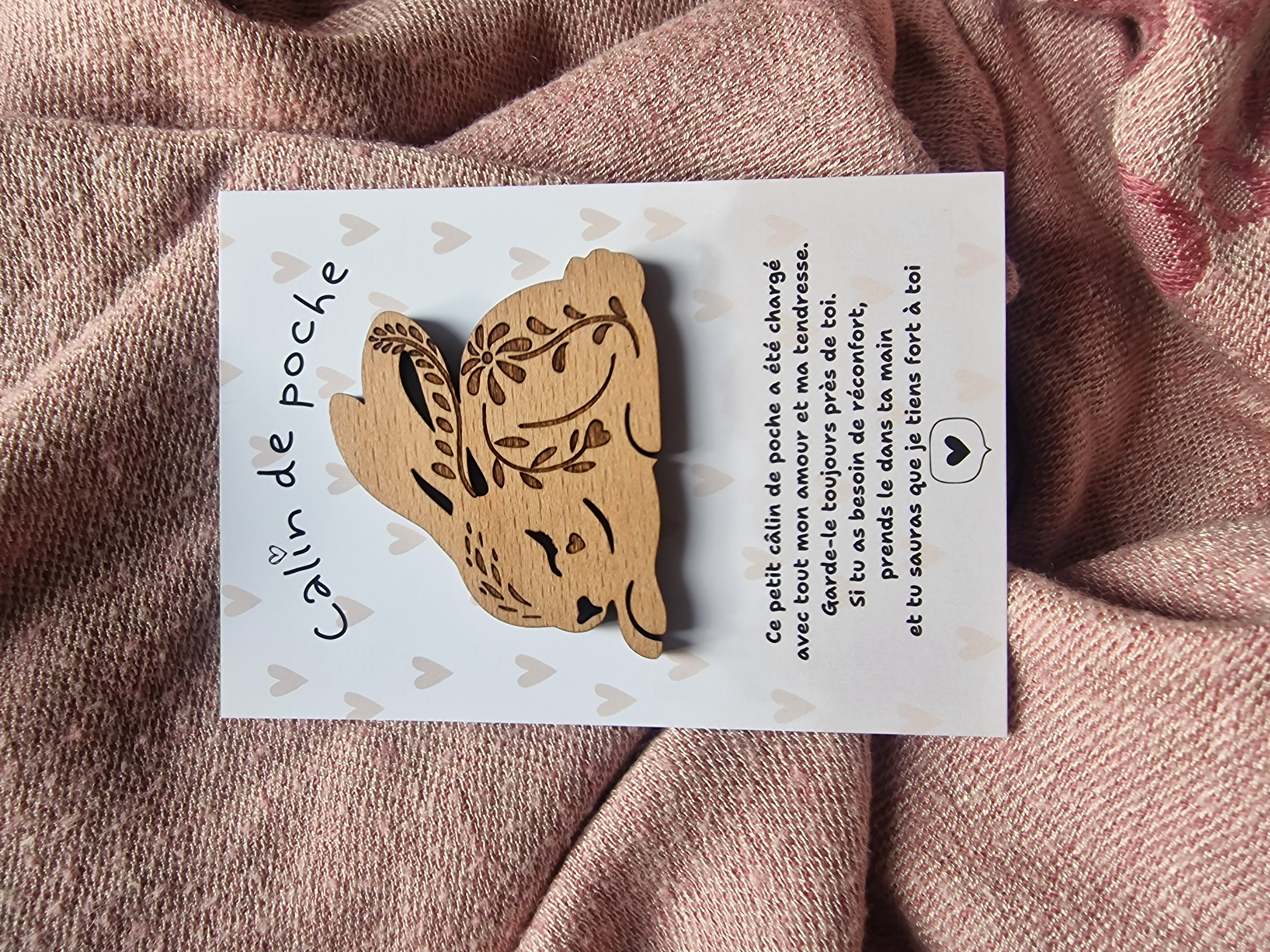 Câlin de Poche Lapin