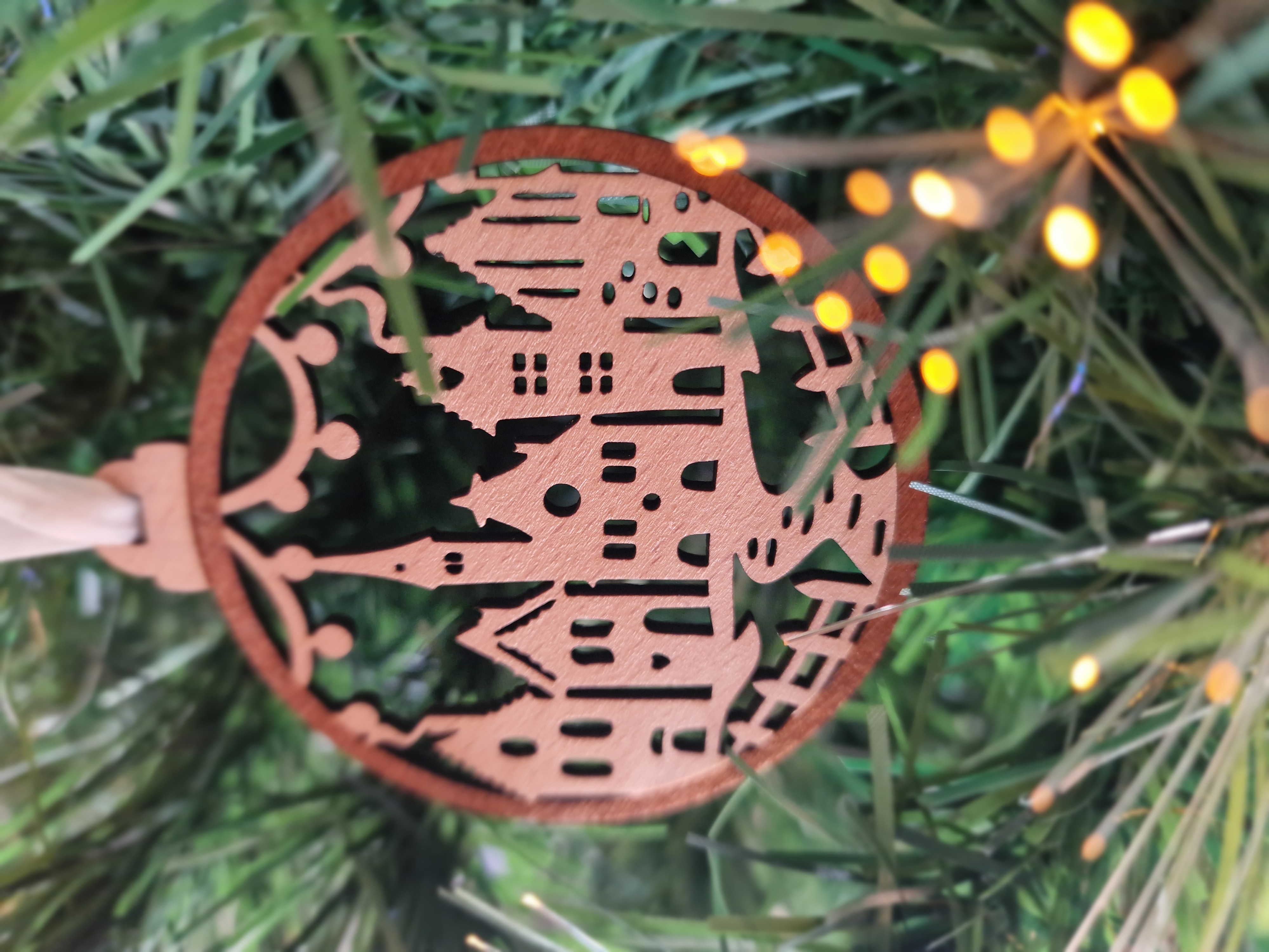 Boule de Noël - Un Noël en ville  