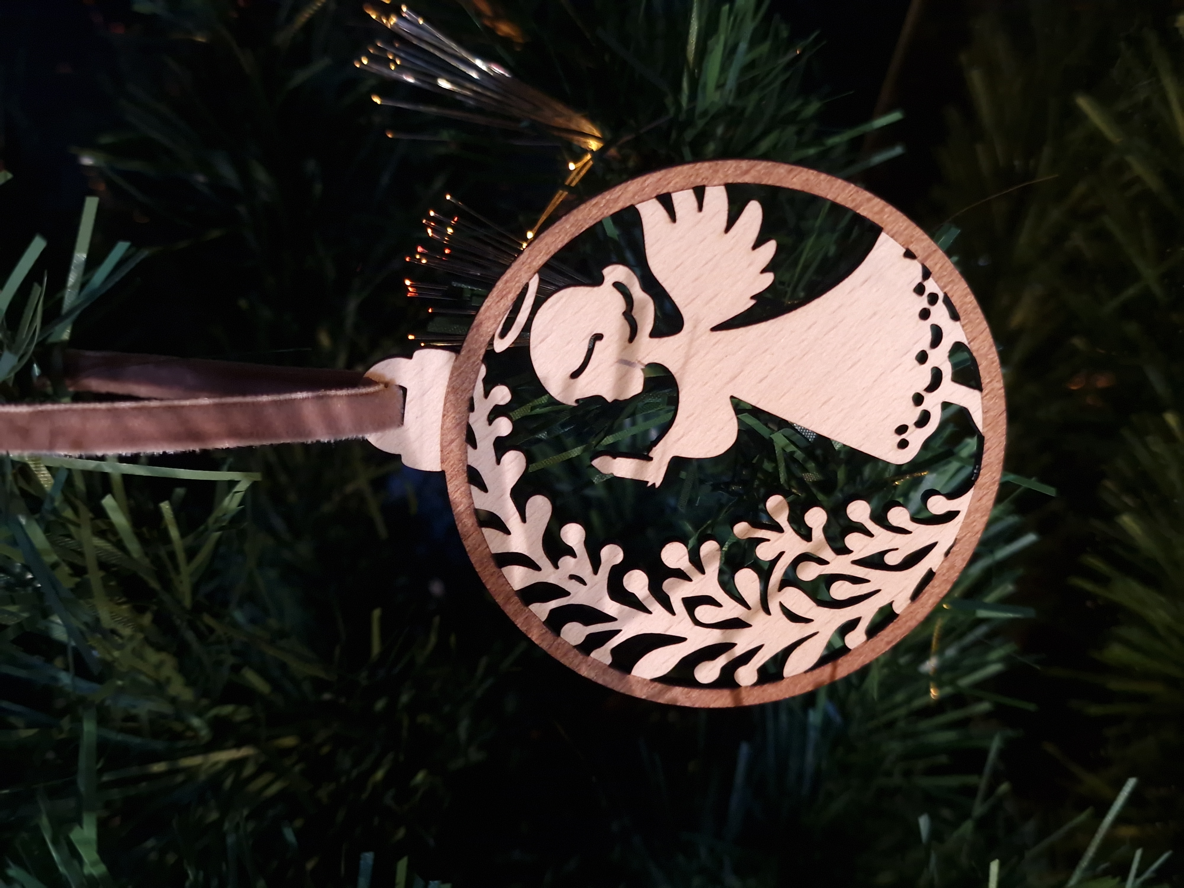 Boule de Noël - L'Ange éclaireur