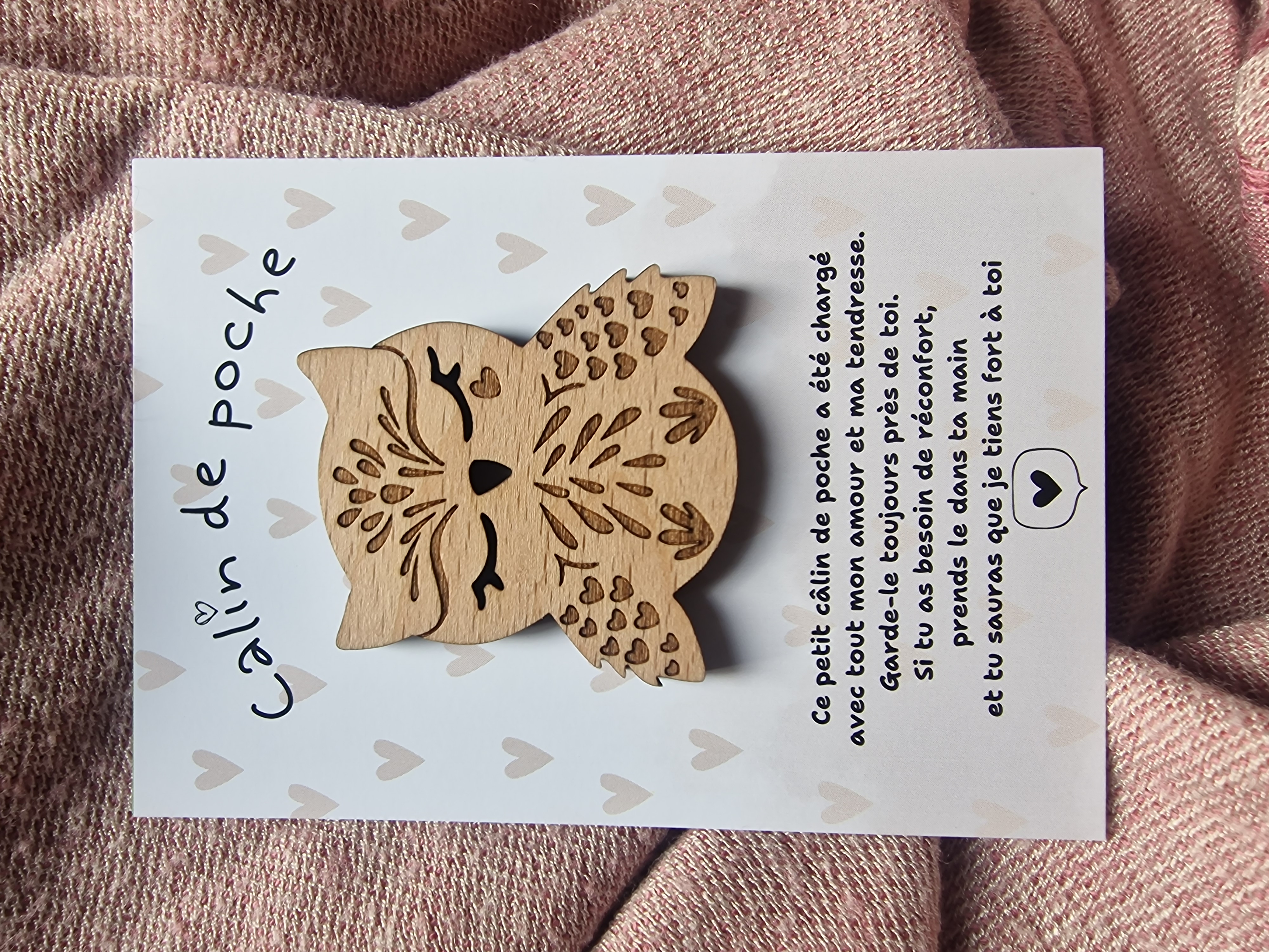 Câlin de Poche Chouette / Hibou