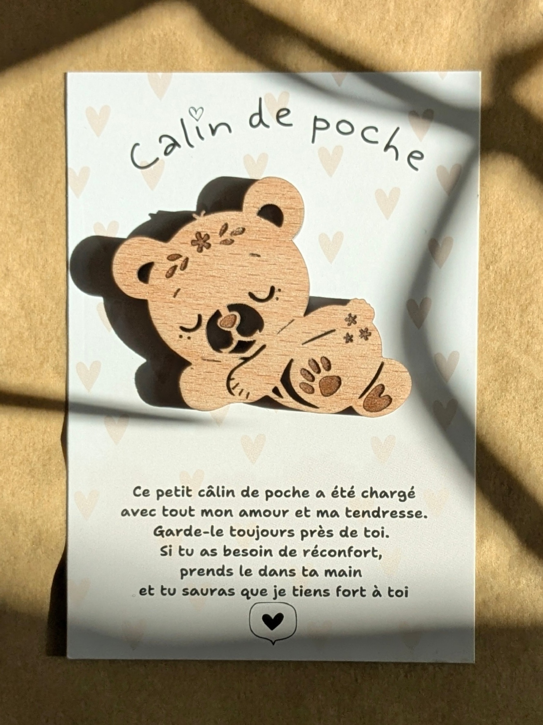 Câlin de Poche Ourson