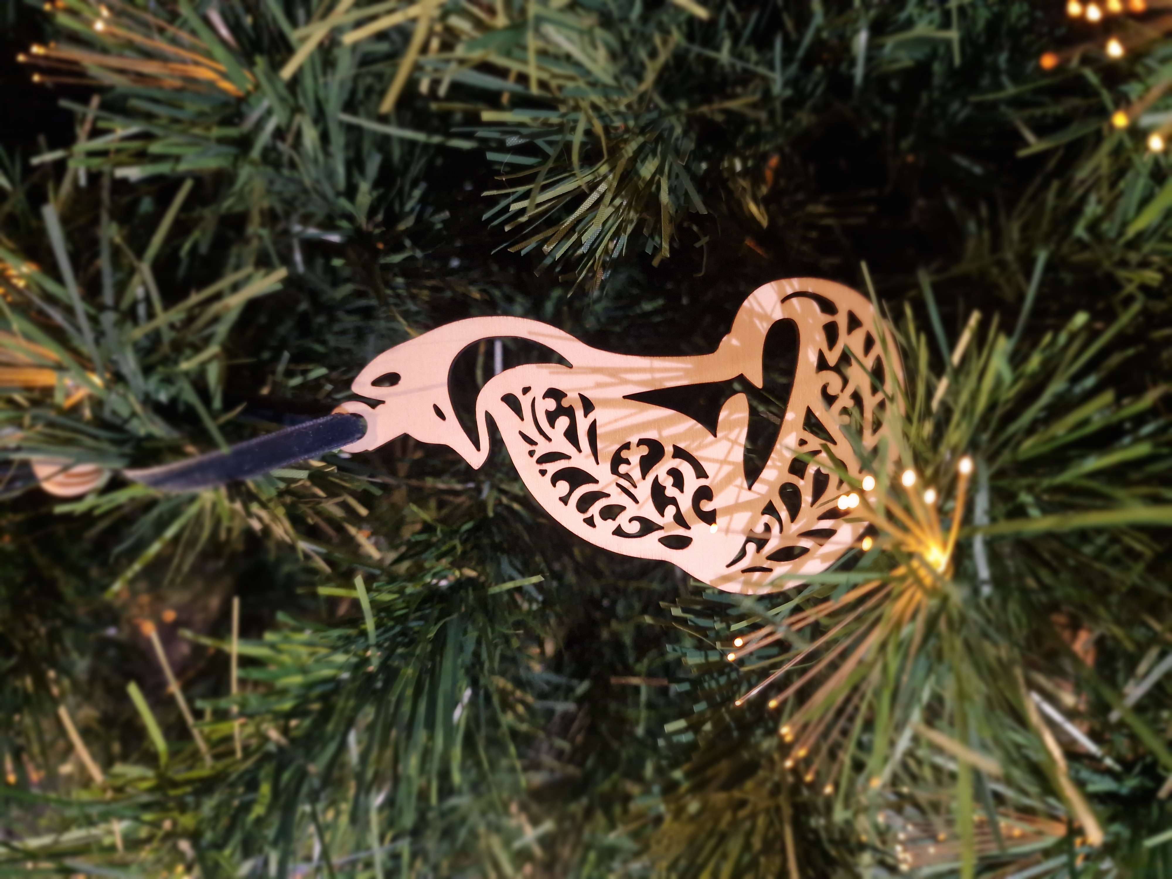 Sujet de Noël -  Sir Renard du Pôle Nord