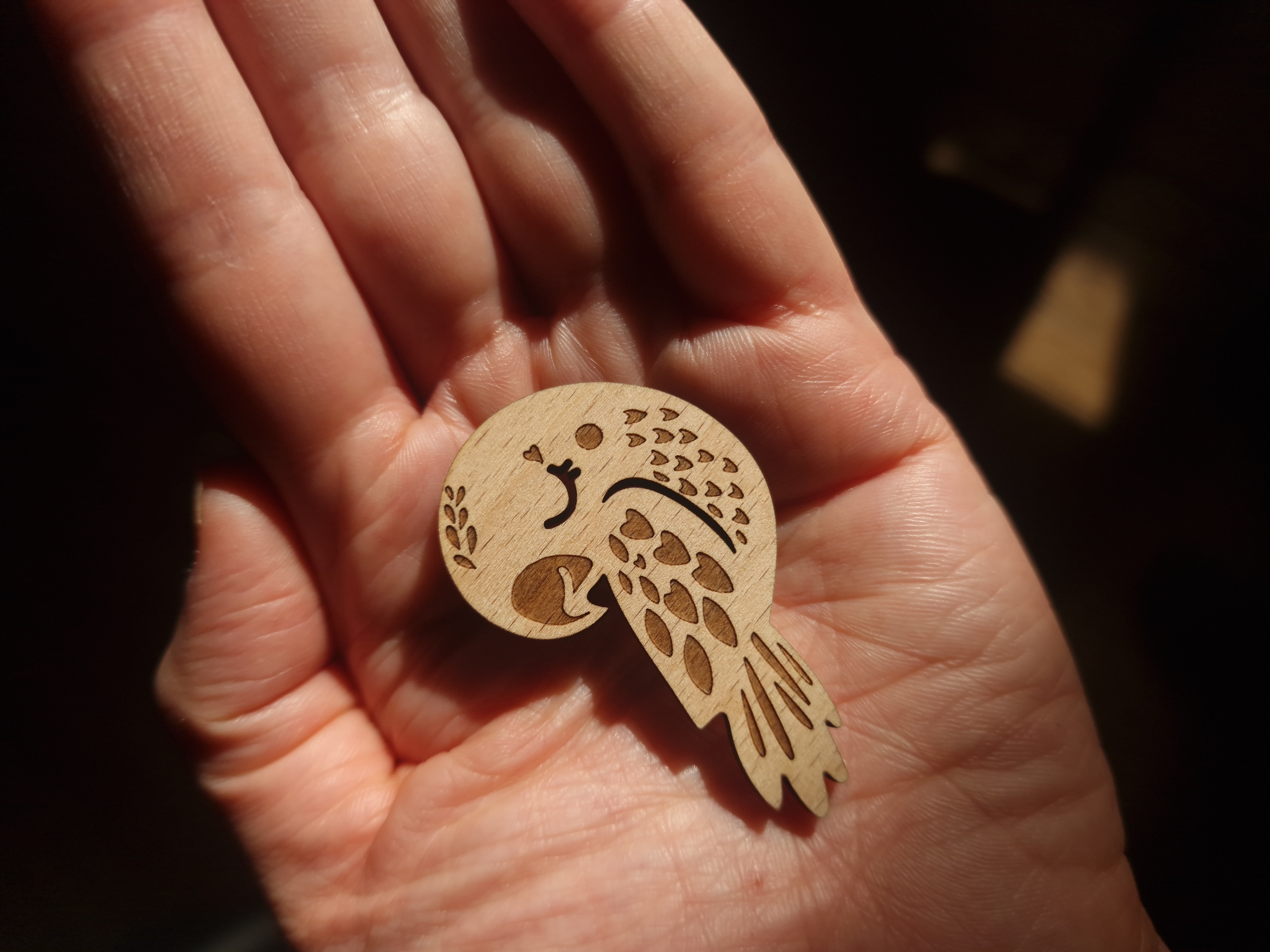 Câlin de Poche Oiseau exotique