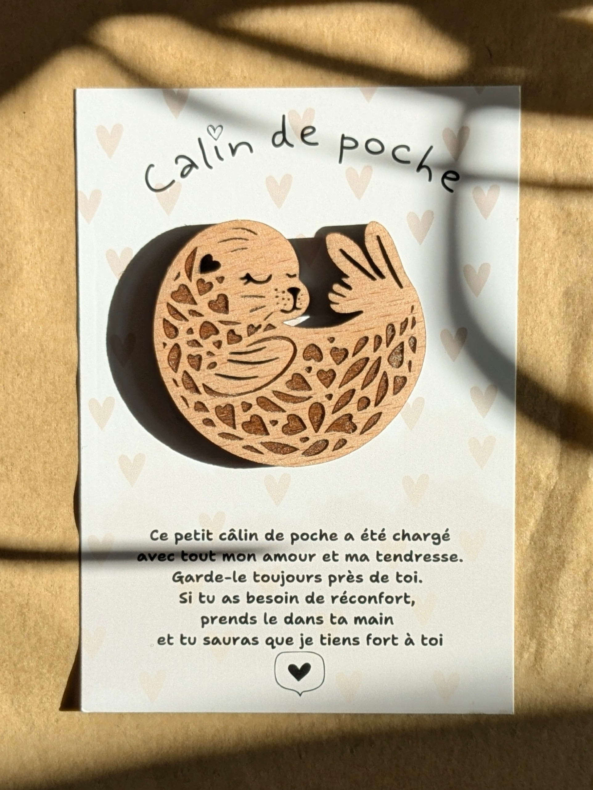 Câlin de Poche Phoque