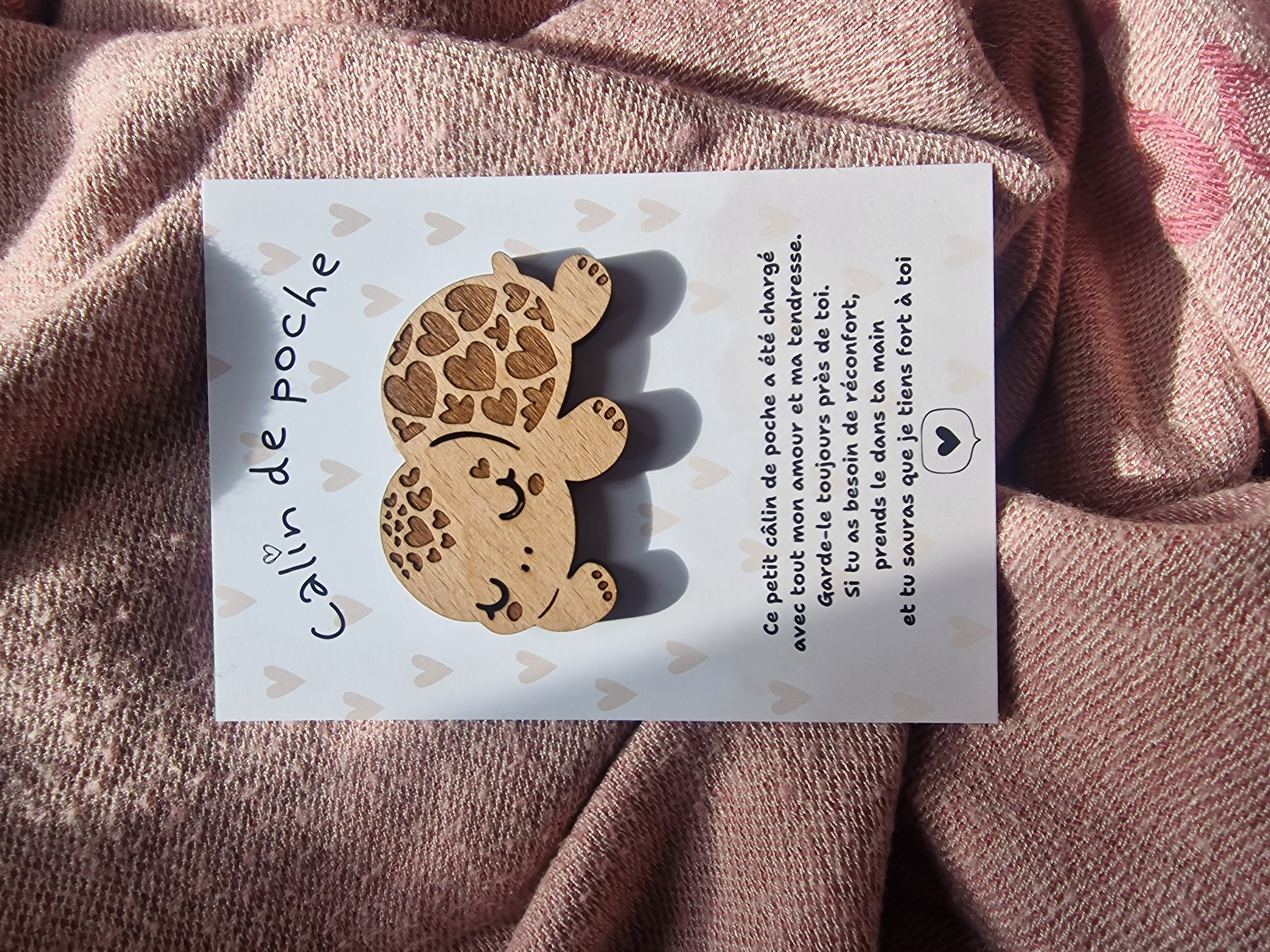 Câlin de Poche Tortue