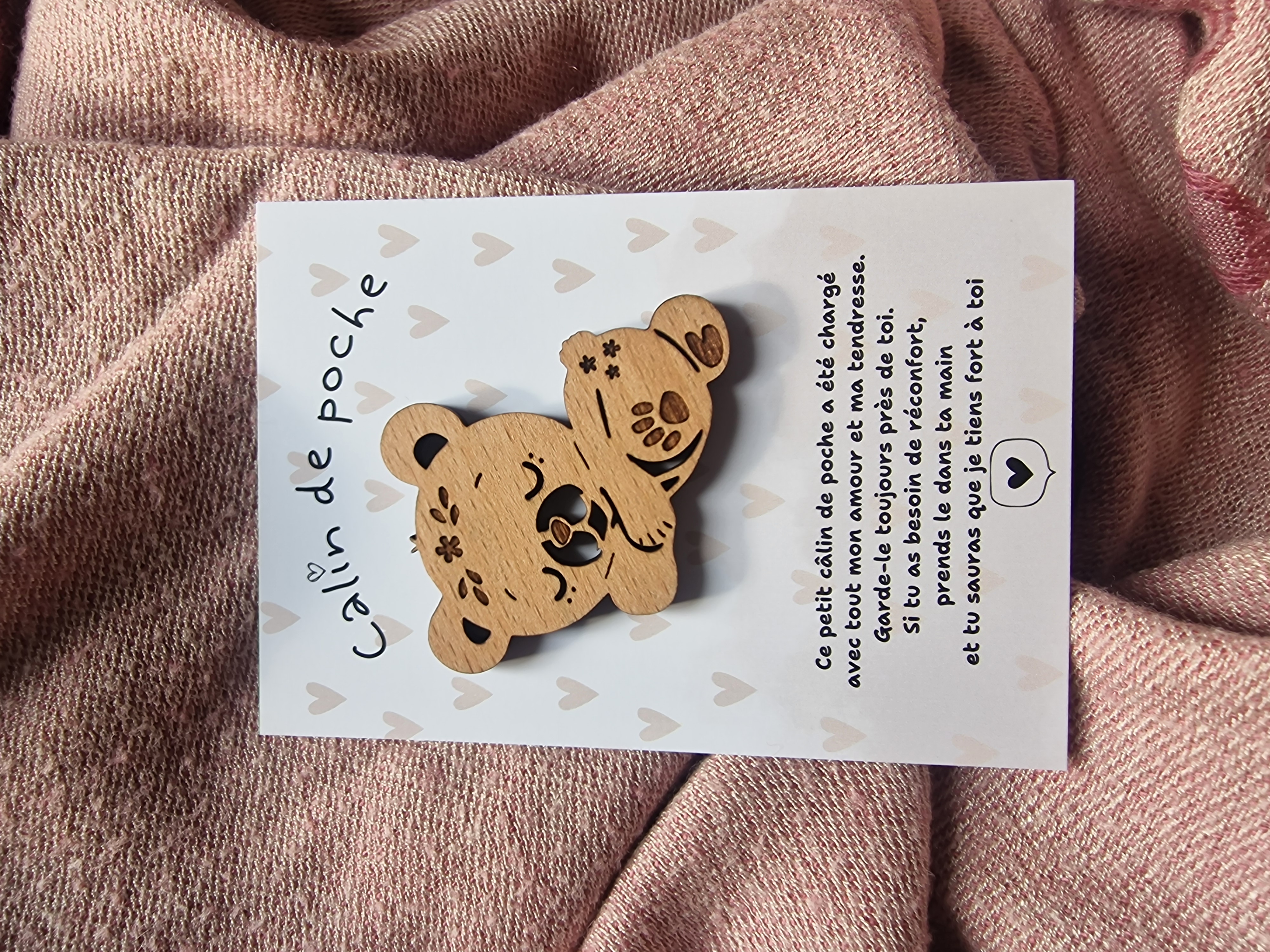 Câlin de Poche Ourson