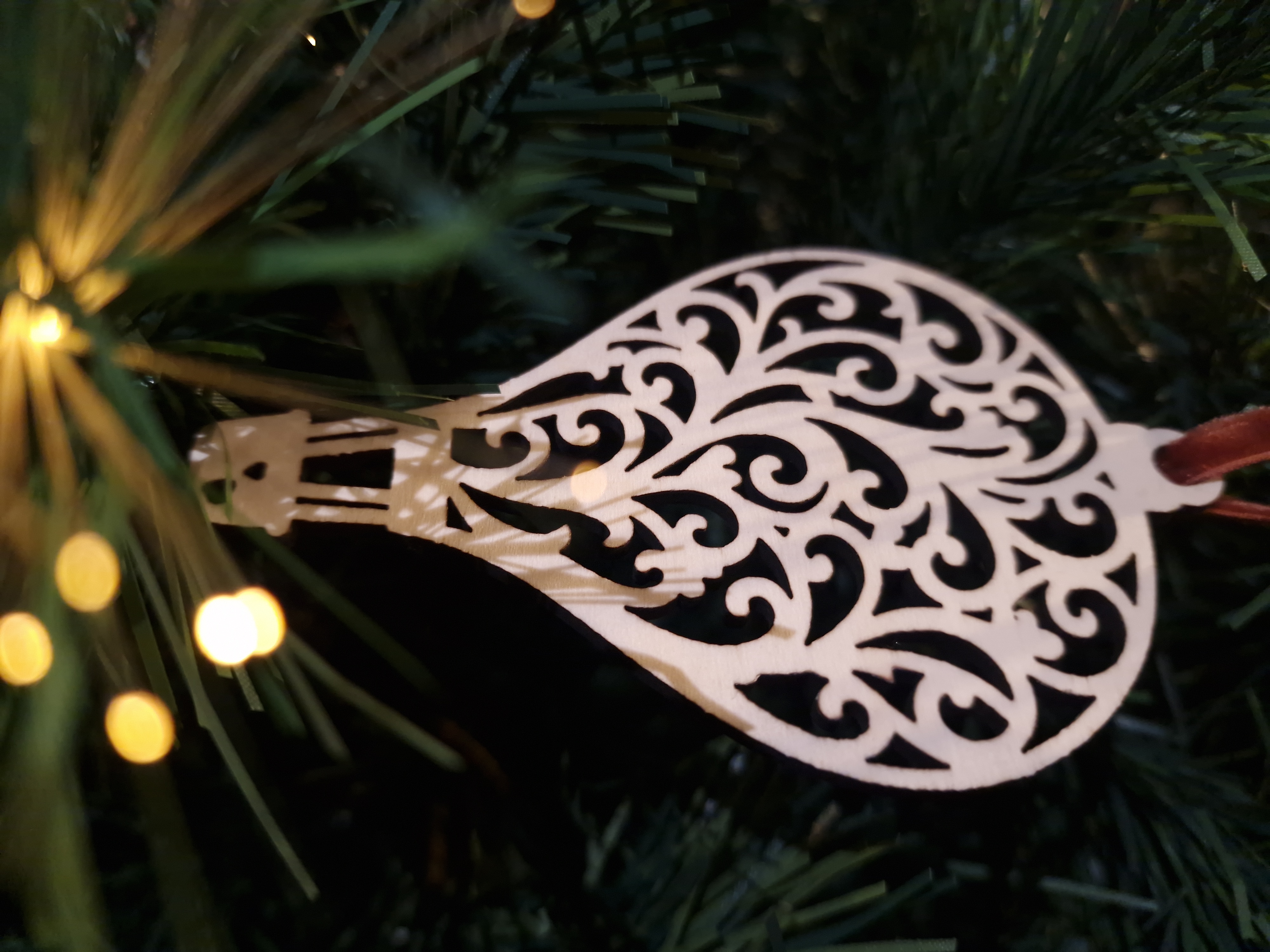 Sujet de Noël - Voyage vers Noël en Ballon