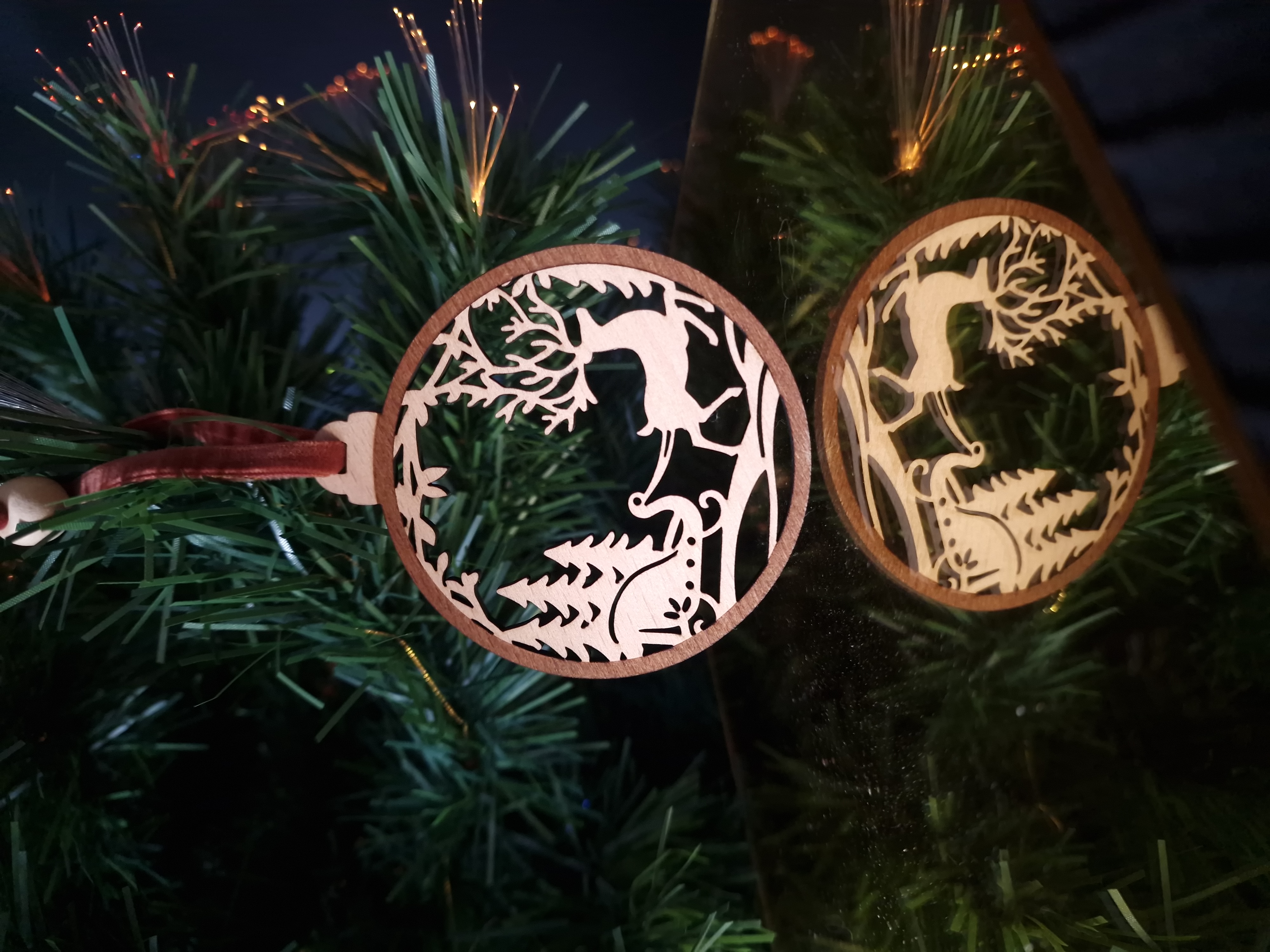 Boule de Noël - Le Traîneau est prêt !