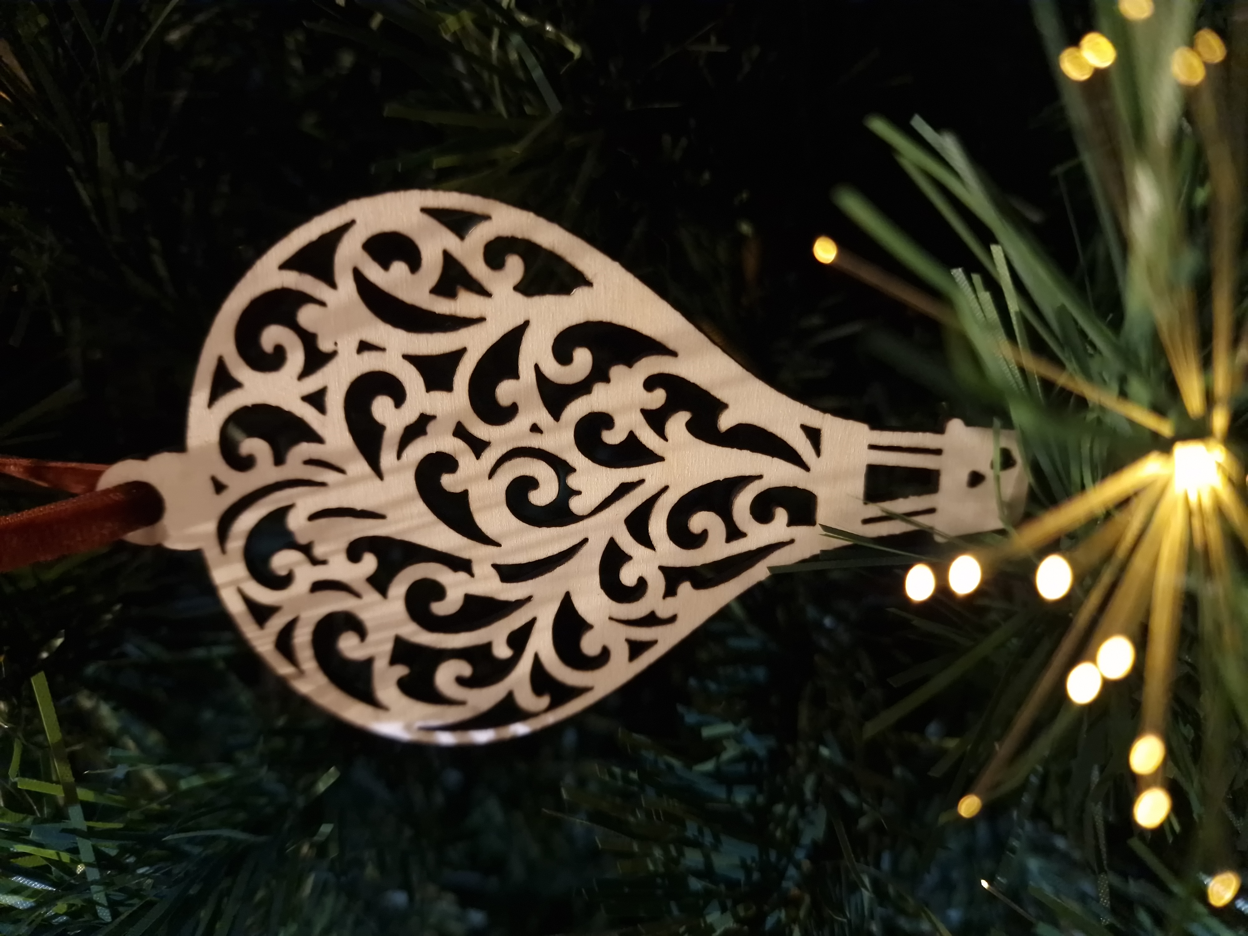 Sujet de Noël - Voyage vers Noël en Ballon