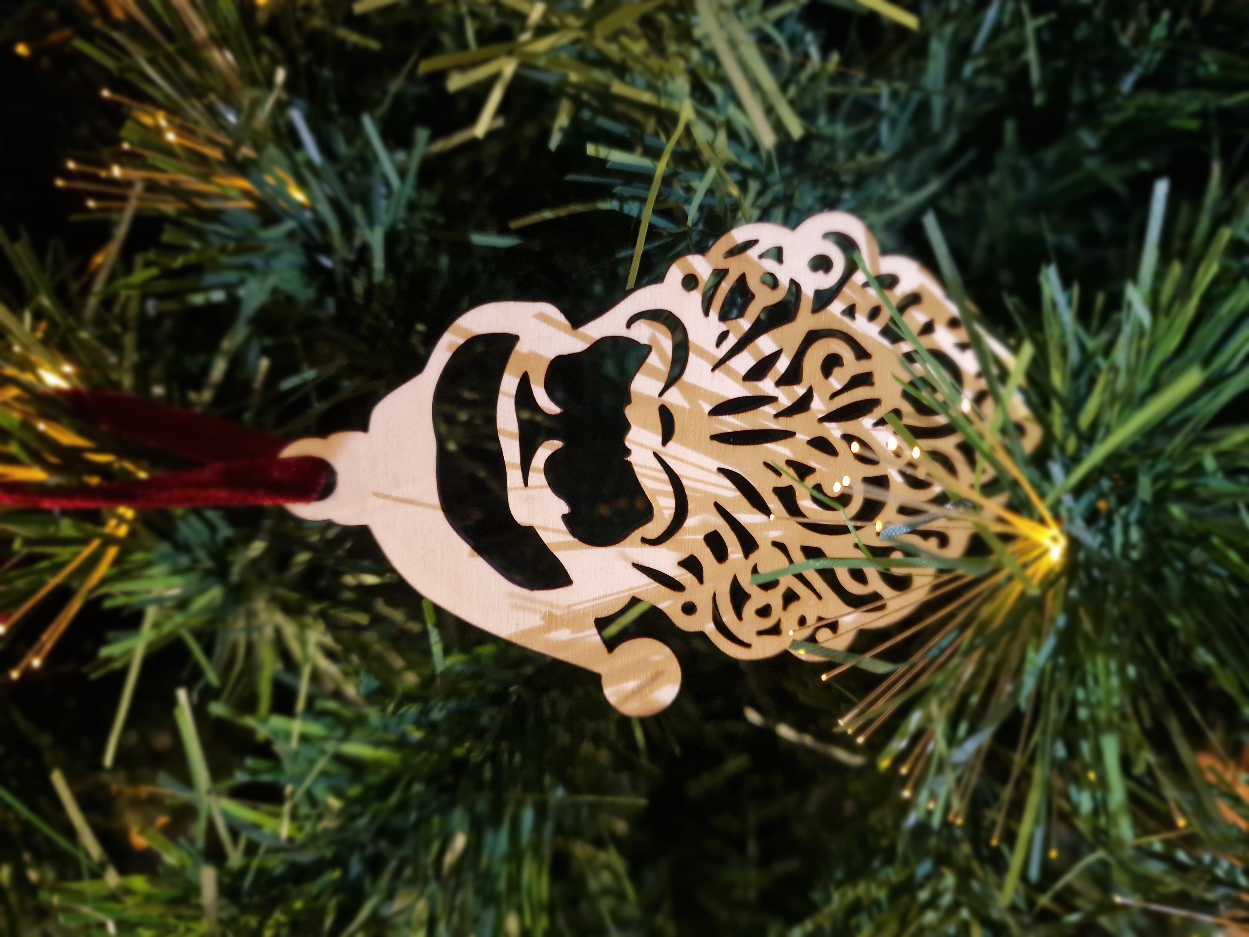 Sujet de Noël -  Par la Barbe du Père Noël !