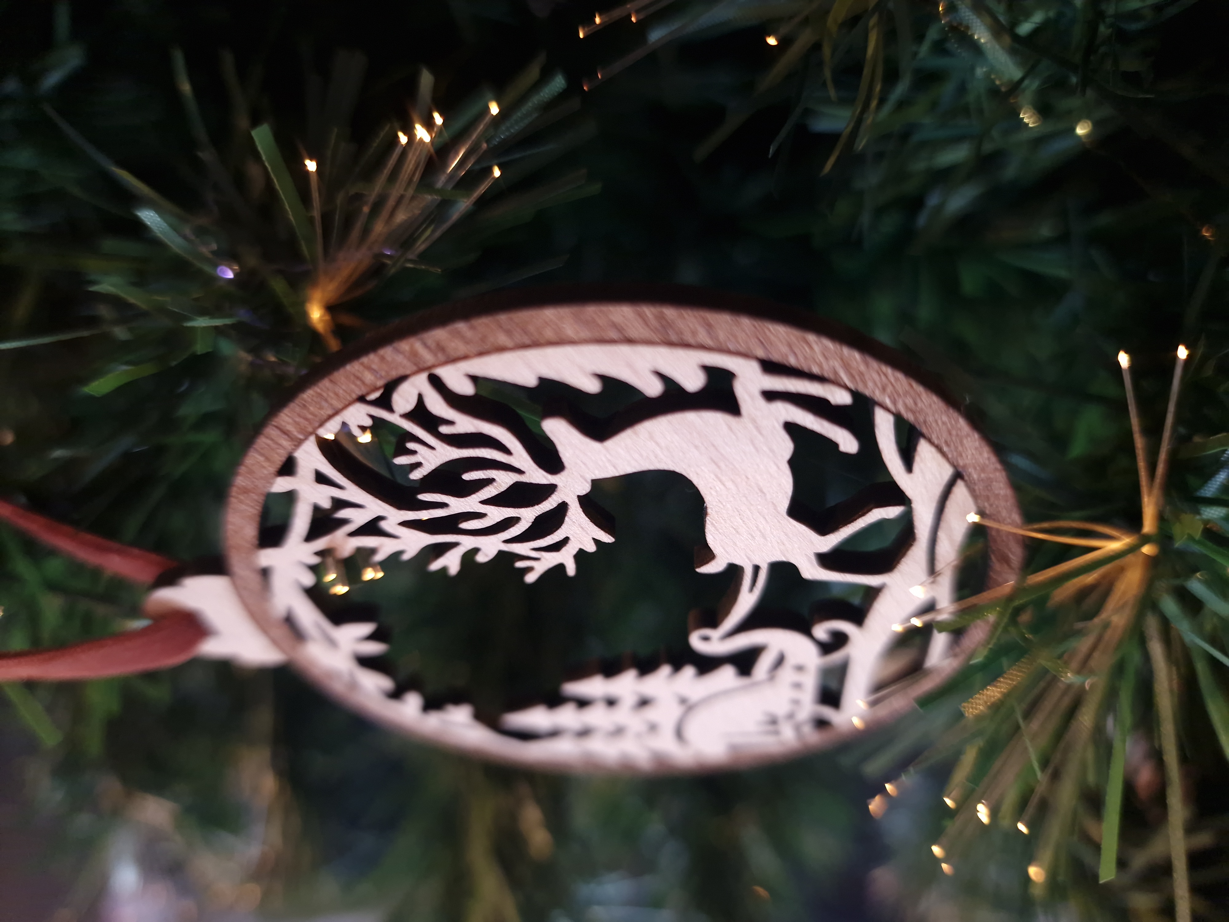 Boule de Noël - Le Traîneau est prêt !