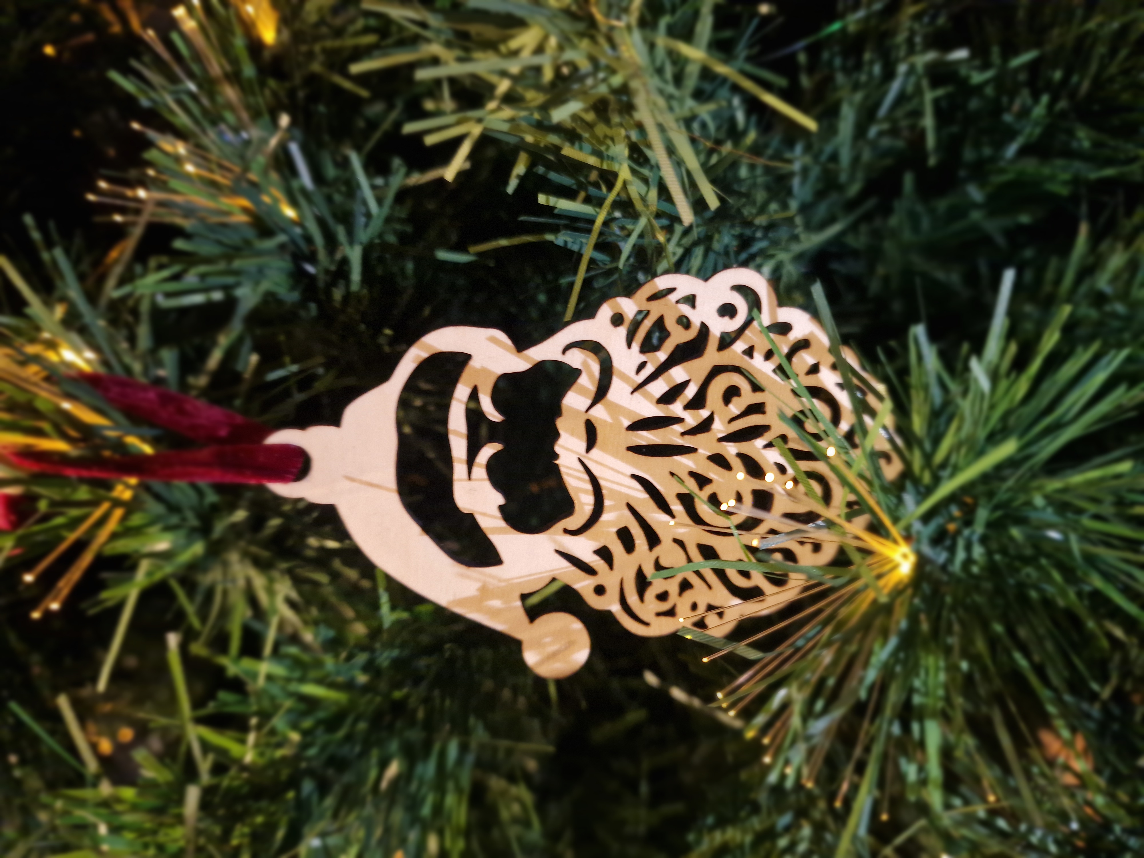 Sujet de Noël -  Par la Barbe du Père Noël !