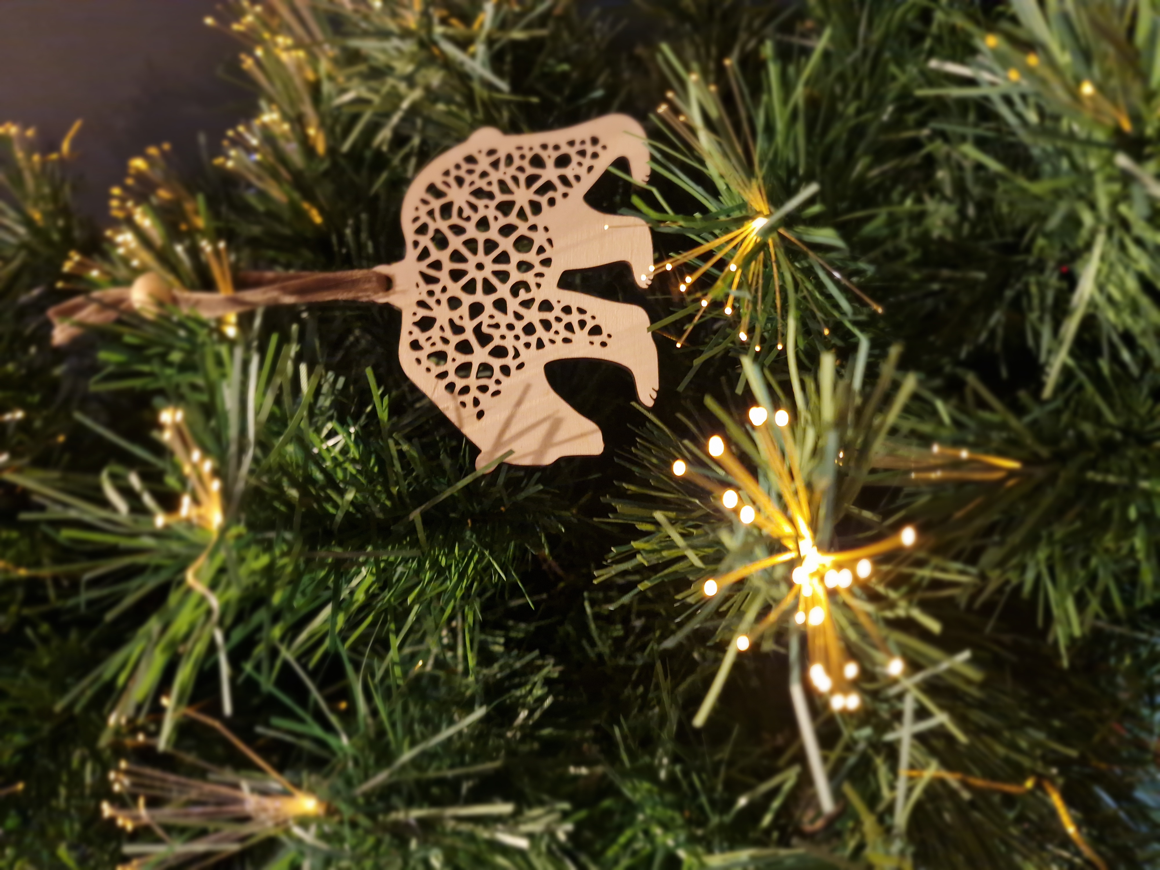 Sujet de Noël -  L'ours polaire