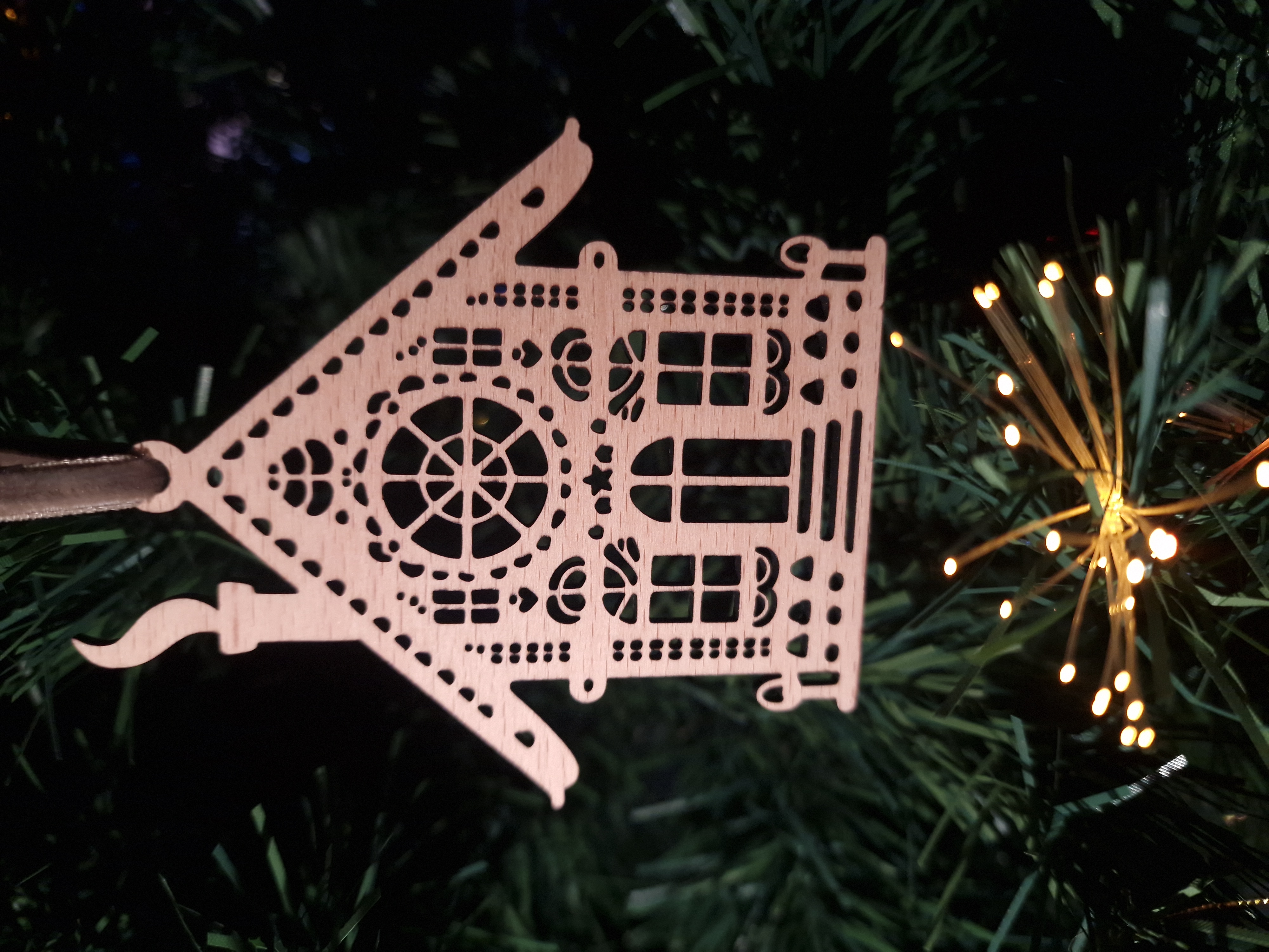 Maison de Noël - Le Pavillon Rosace