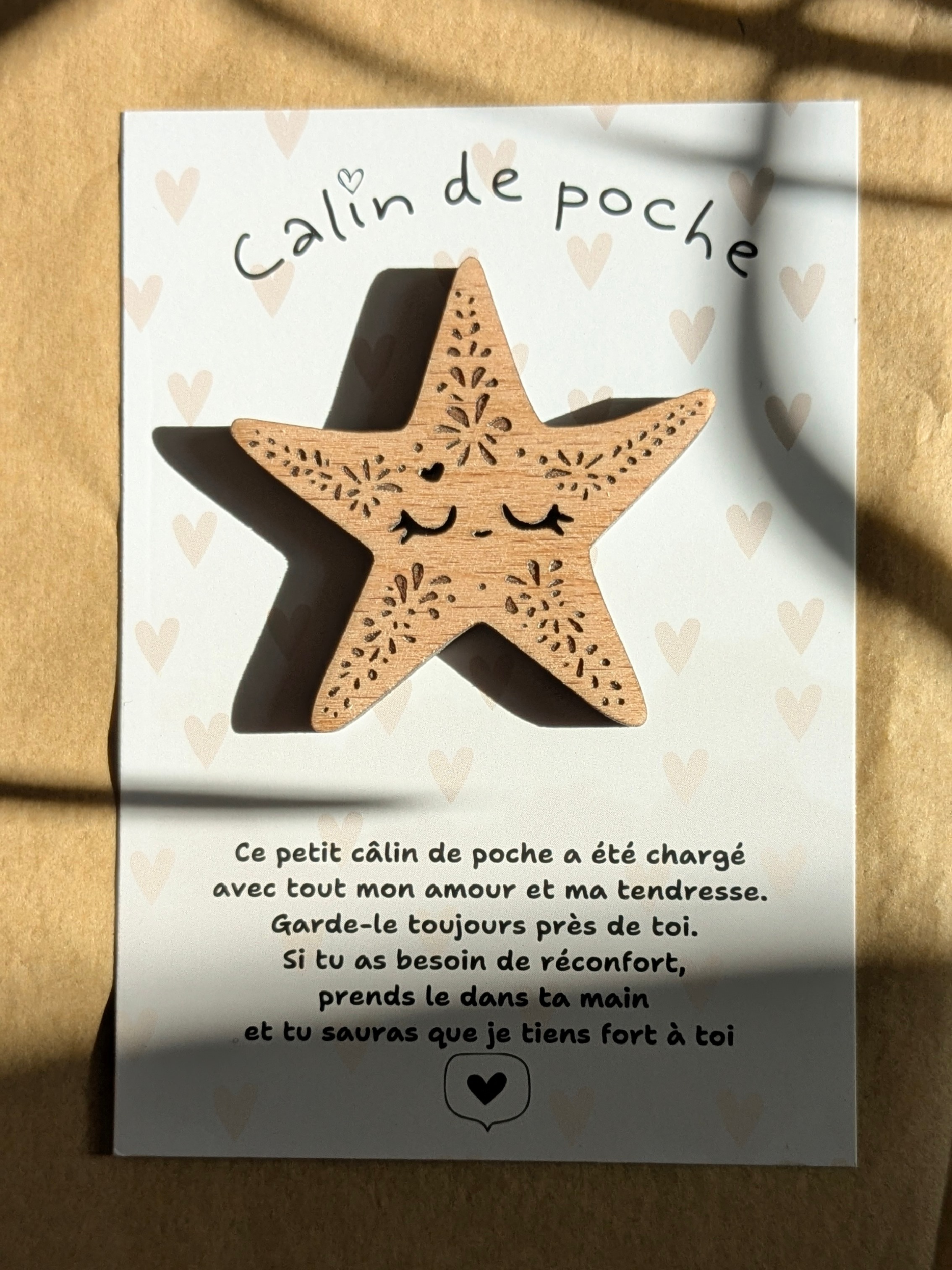 Câlin de Poche Étoile de Mer