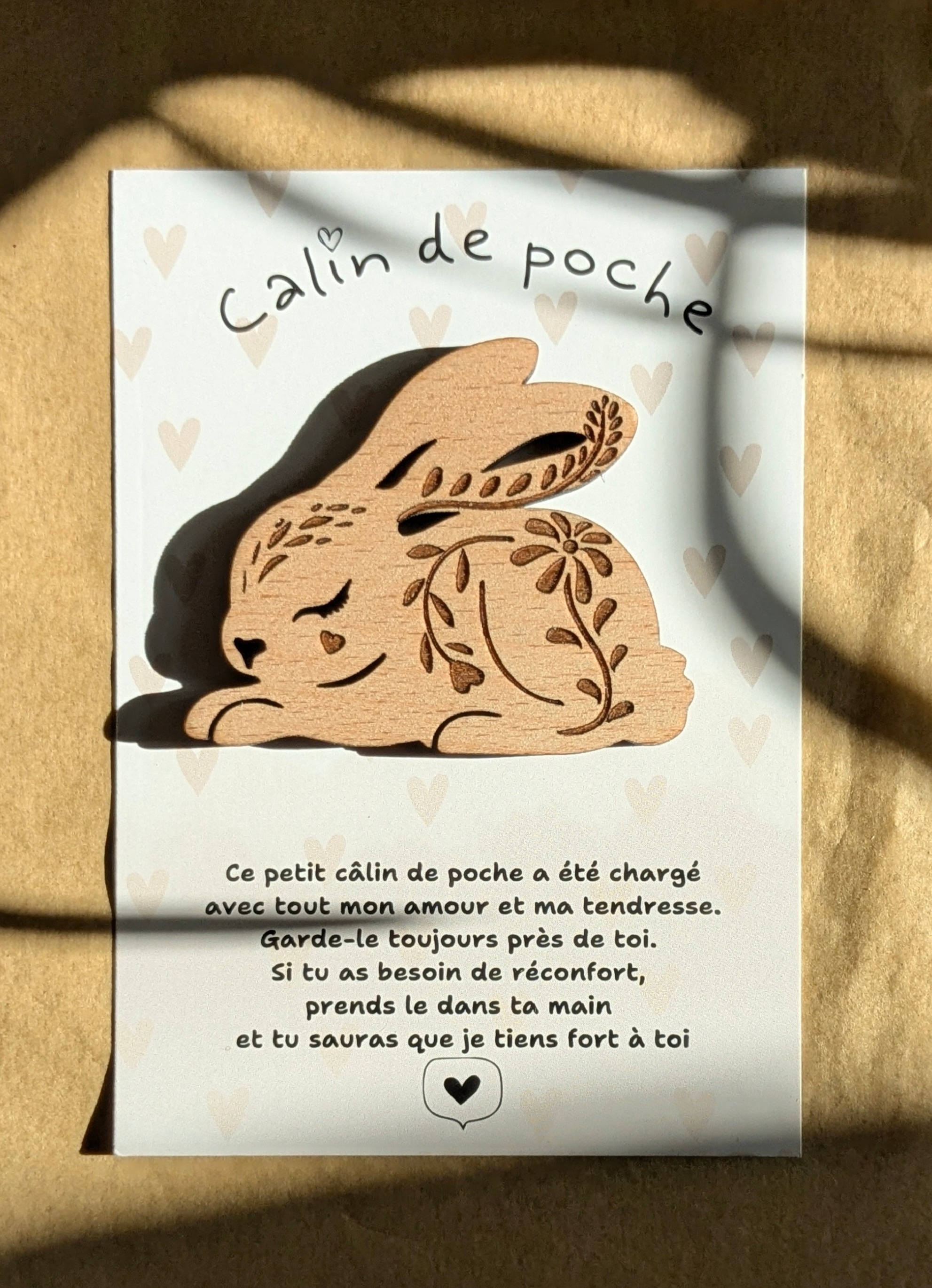 Câlin de Poche Lapin