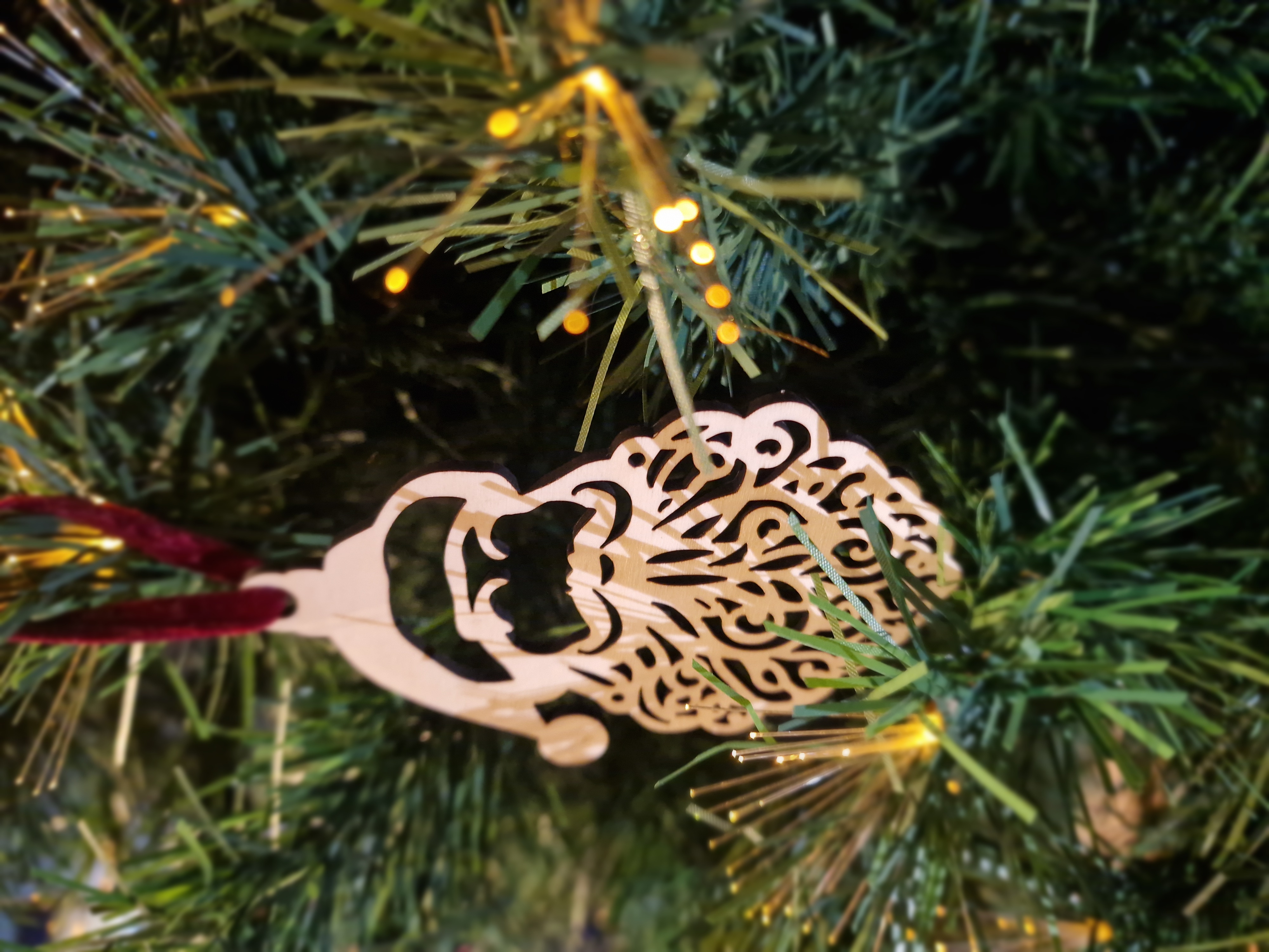 Sujet de Noël -  Par la Barbe du Père Noël !