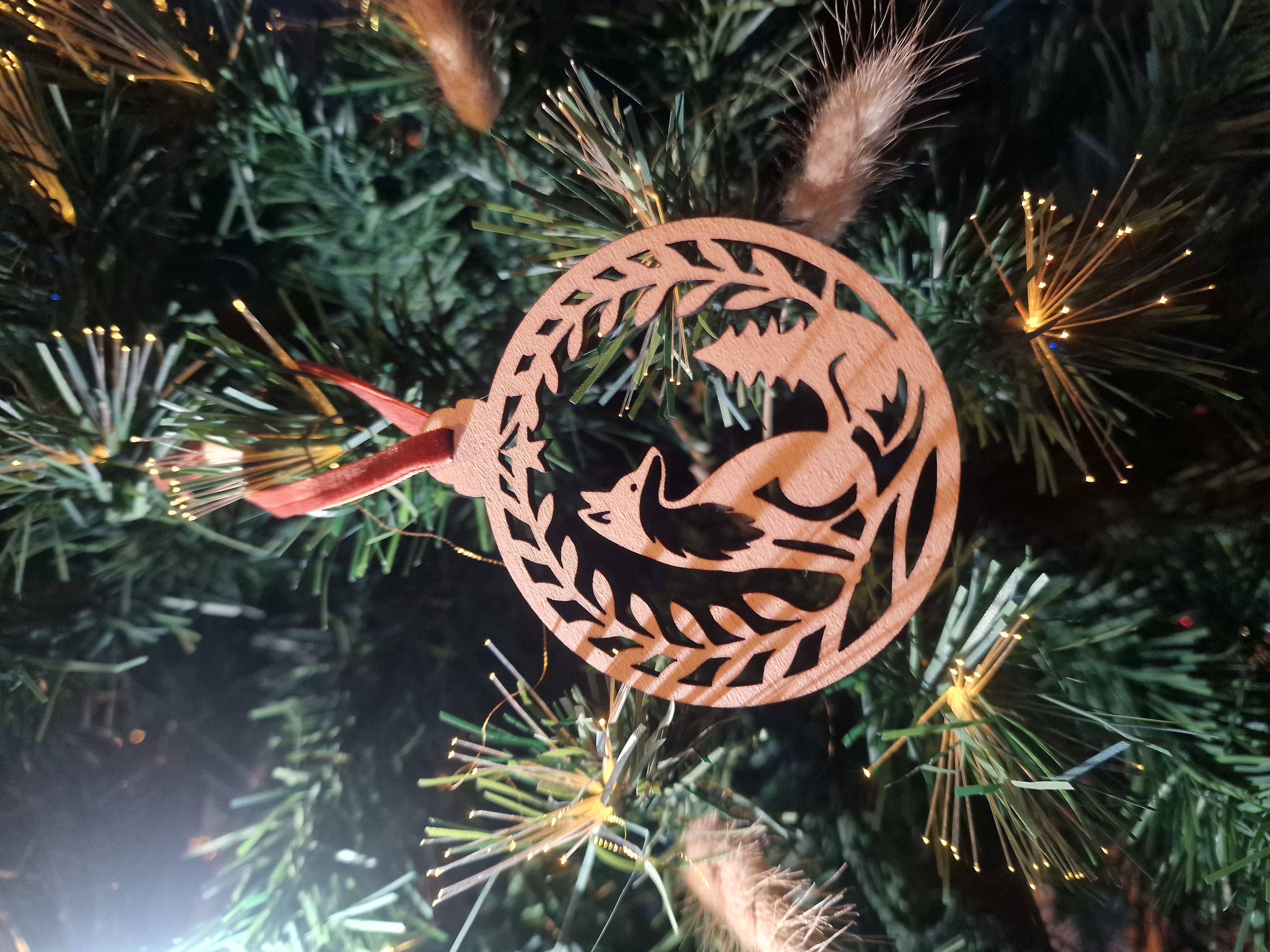 Boule de Noël - Le regard du Renard